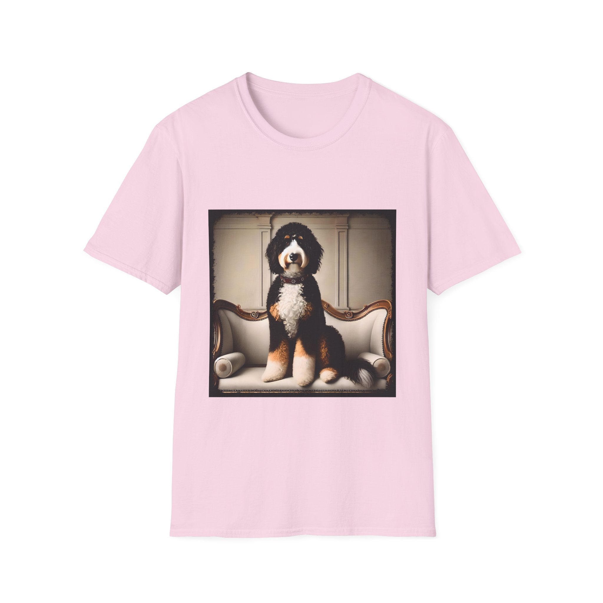 Bernedoodle Poised Posh | Unisex Dog T-Shirt