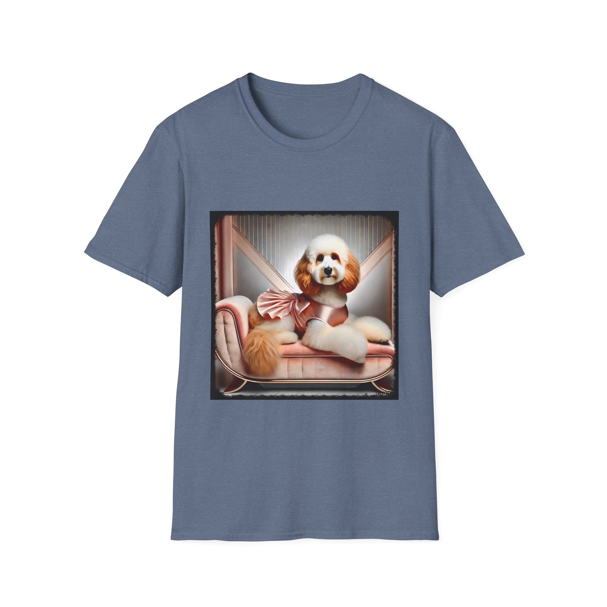 Aussiedoodle Peach Posh | Unisex Dog T-Shirt