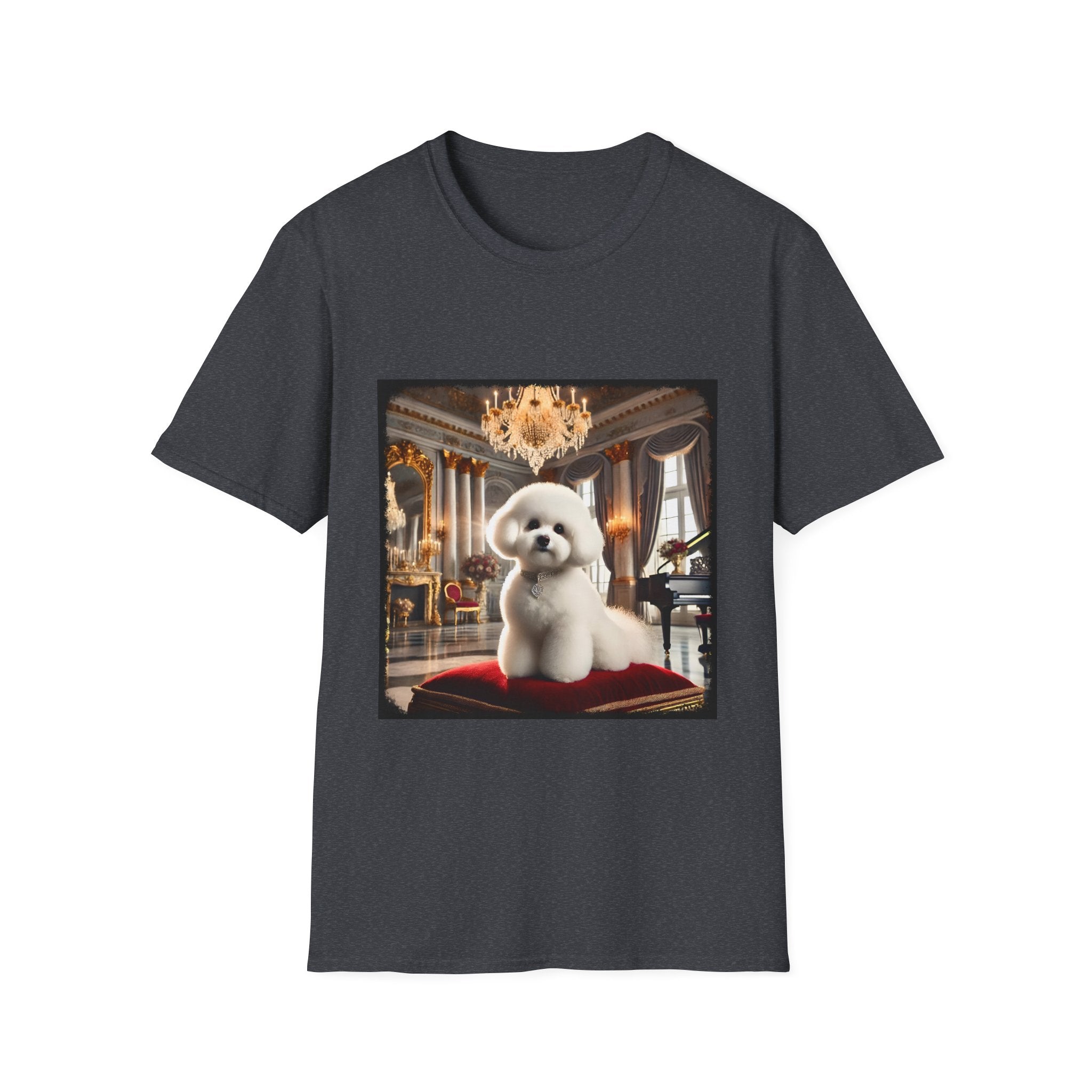 Bichon Frise Billionaire Bark | Unisex Dog T-Shirt