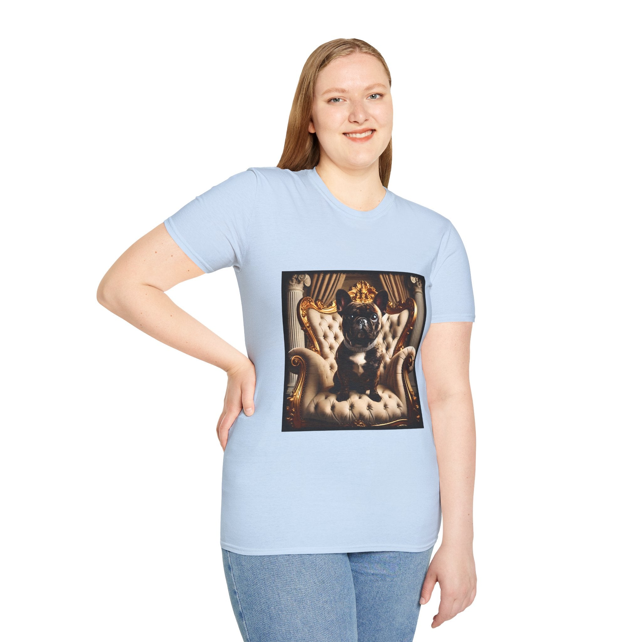 French Bulldog Brindle Royalty | Unisex Dog T-Shirt