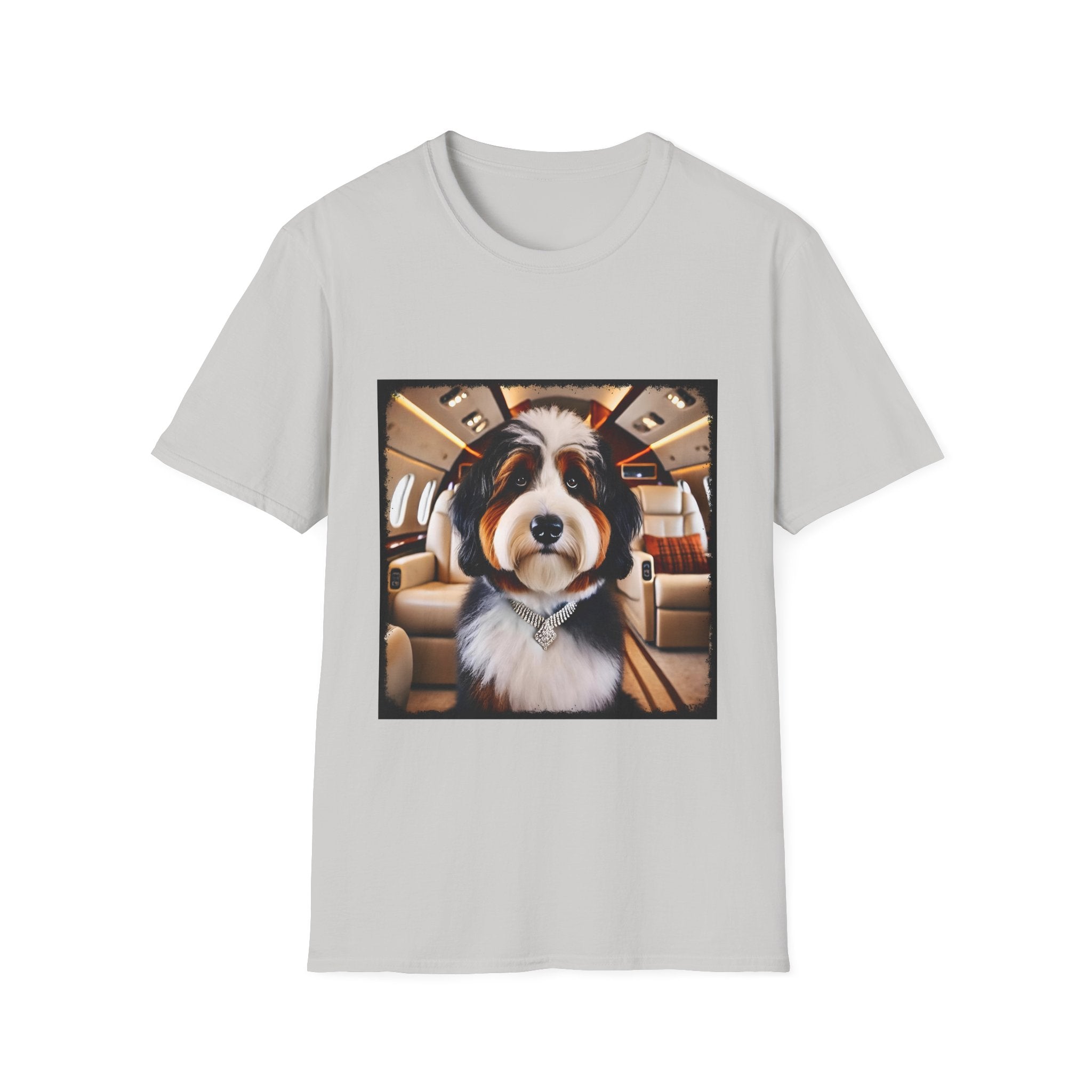 Bernedoodle Jet Setter | Unisex Dog T-Shirt