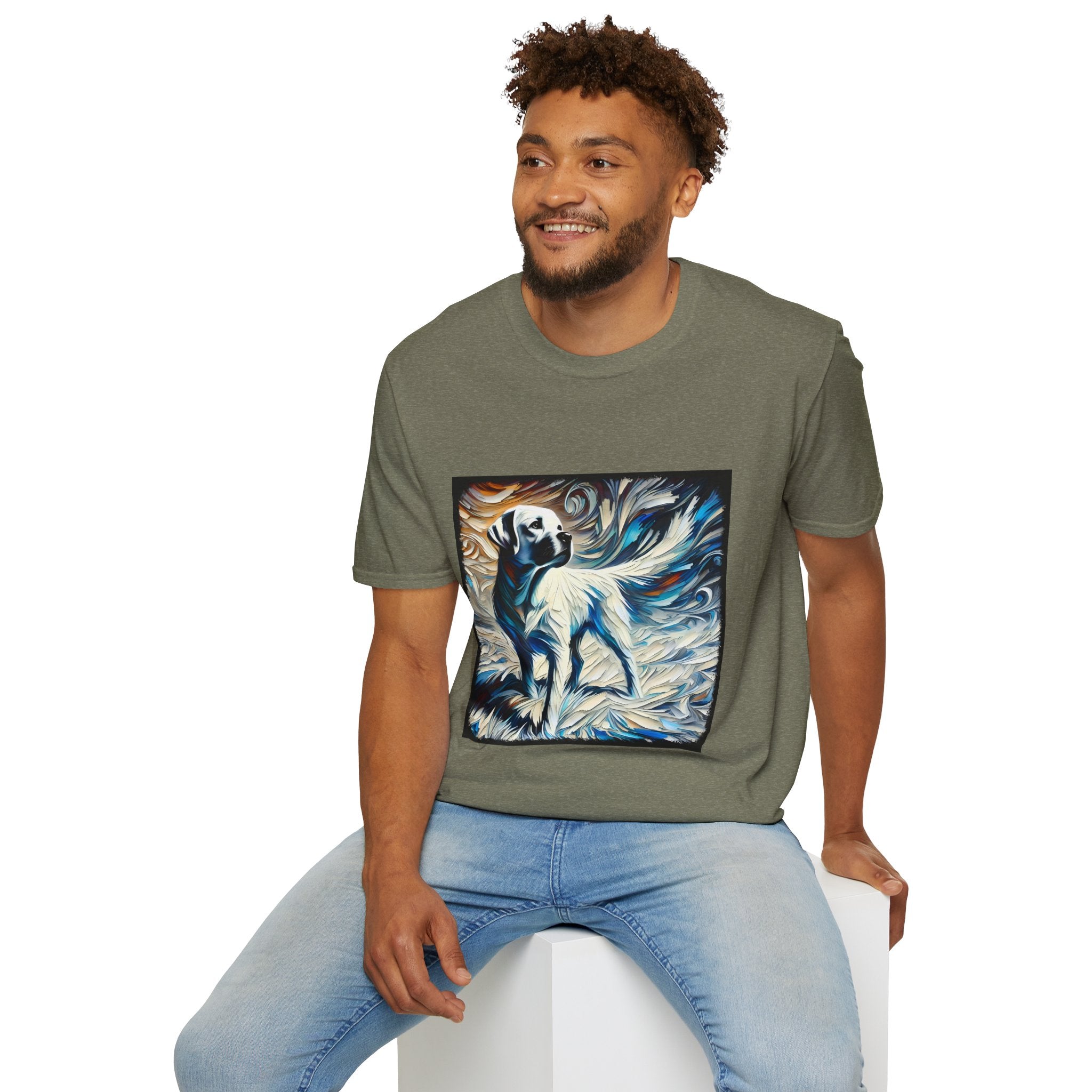 Labrador Retriever Snow Swirl | Unisex Dog T-Shirt