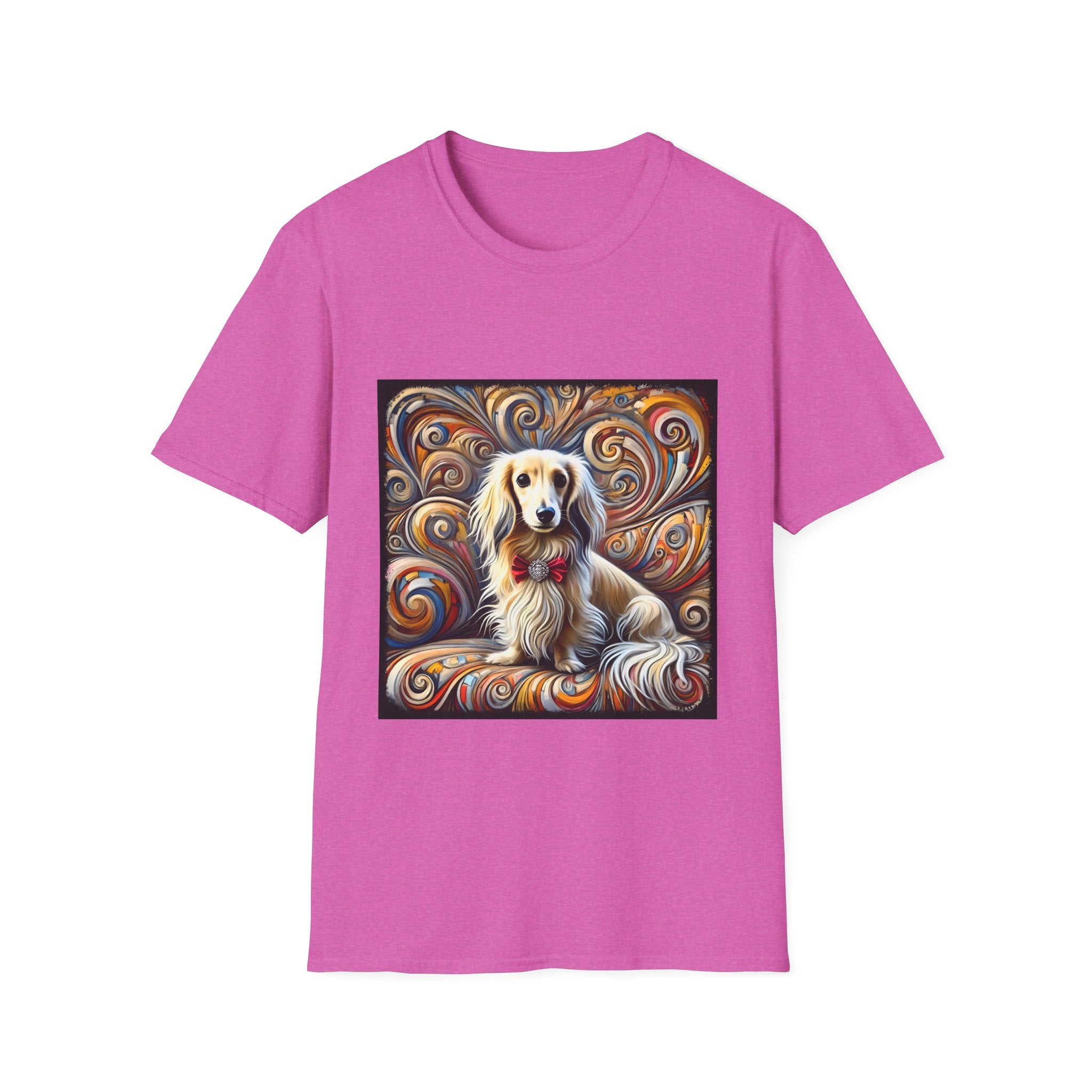 Dachshund Blissful Swirl | Unisex Dog T-Shirt