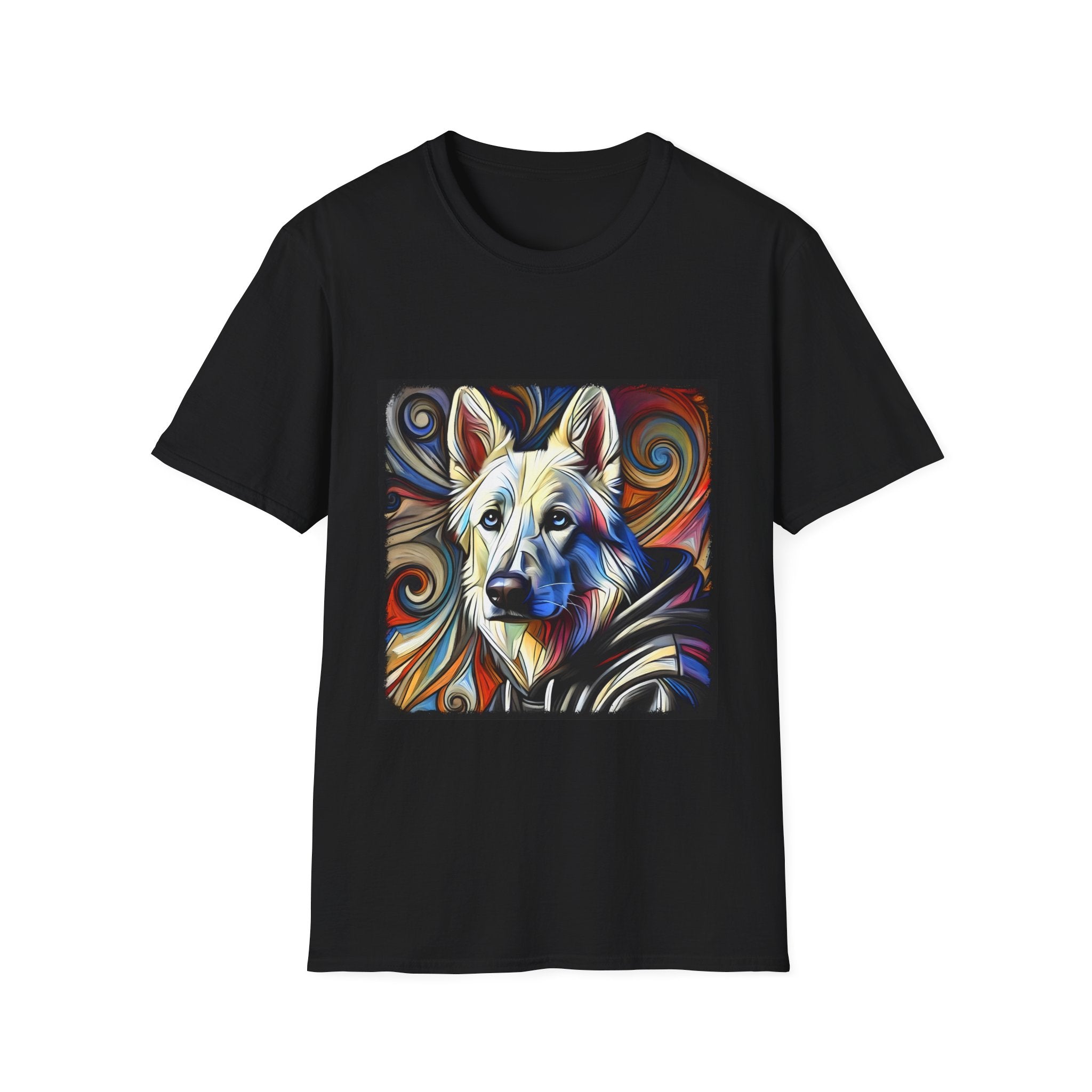 German Shepherd Hoodie Swirl | Unisex Dog T-Shirt
