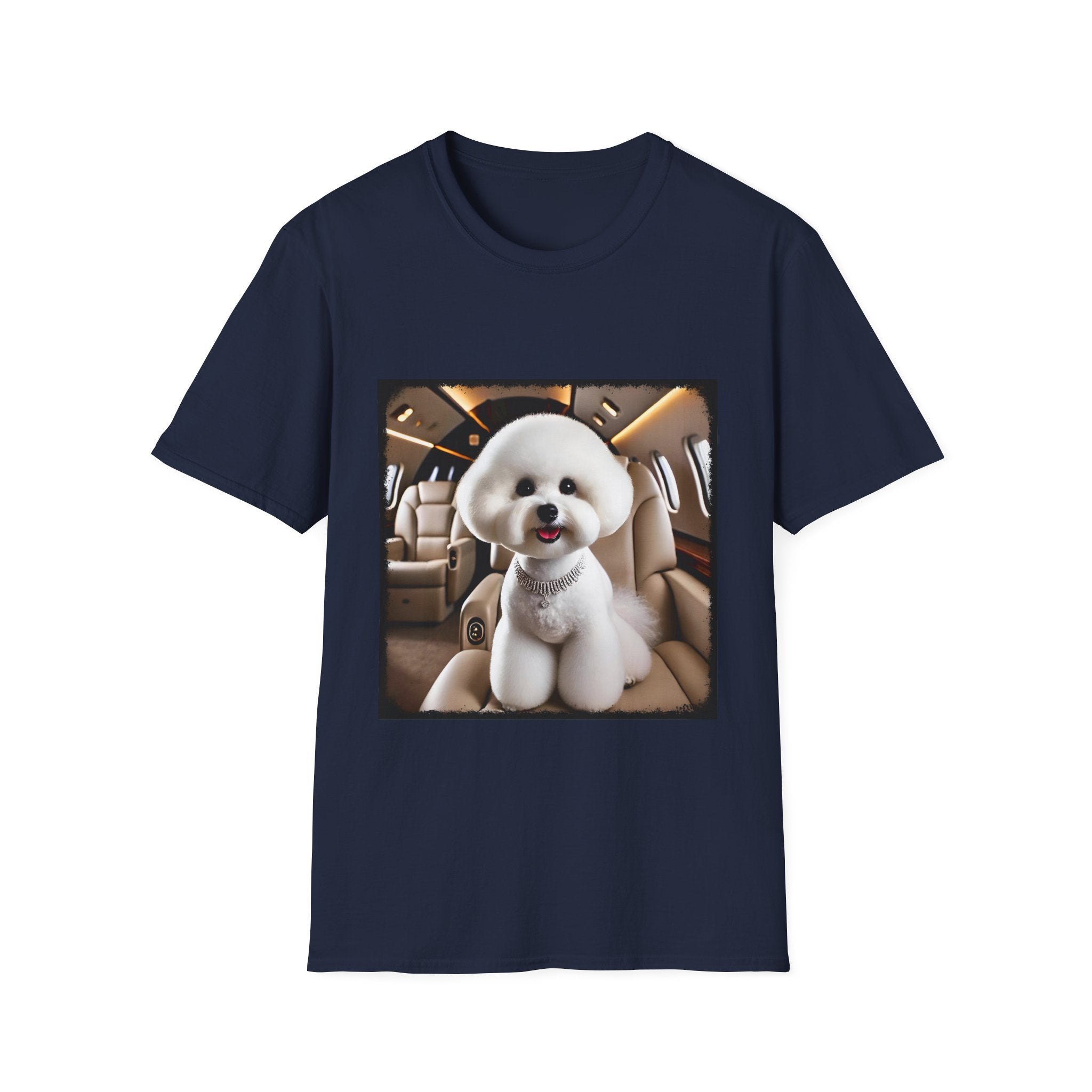 Bichon Frise Friendly Flier | Unisex Dog T-Shirt