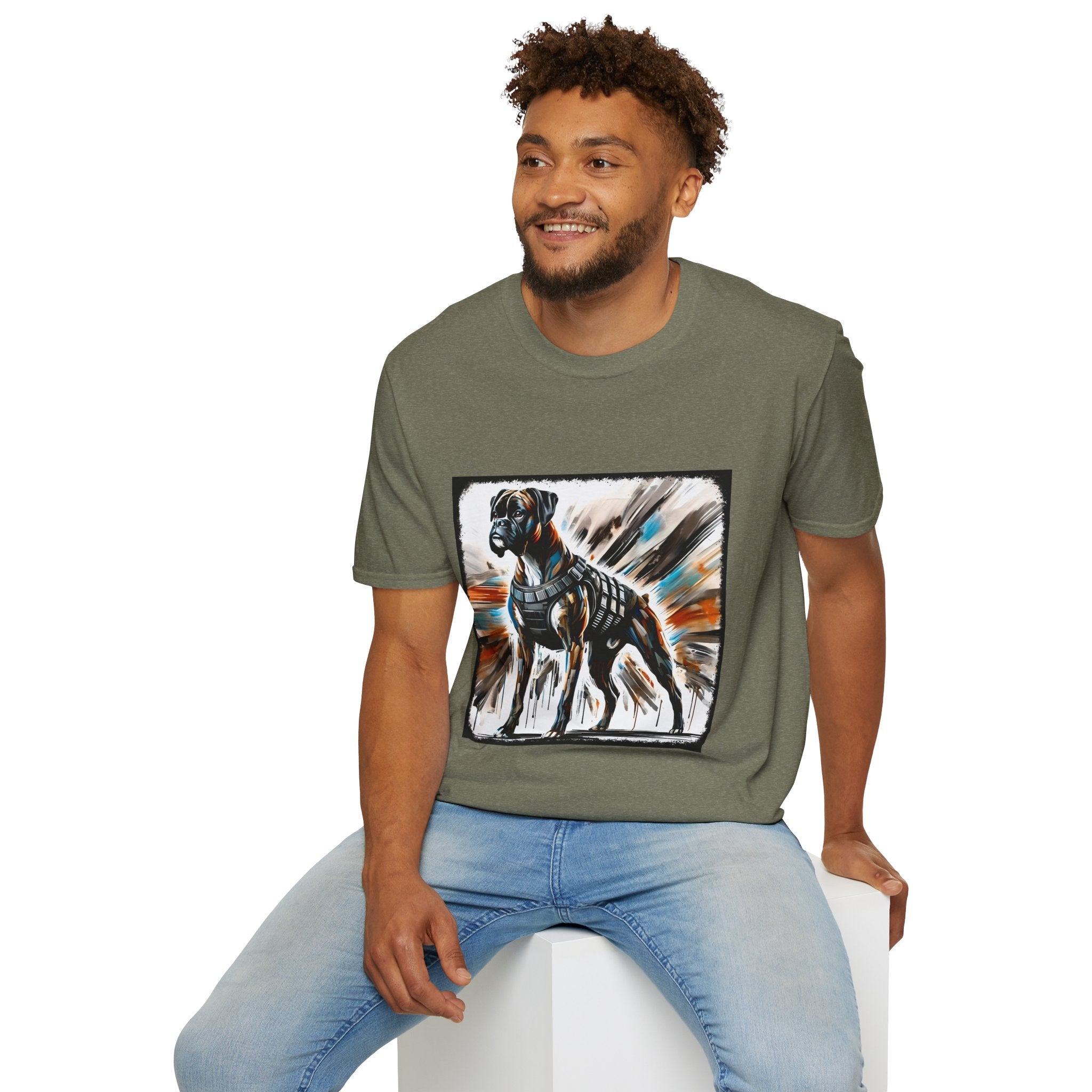 Boxer Bold Armor Classic | Unisex Dog T-Shirt