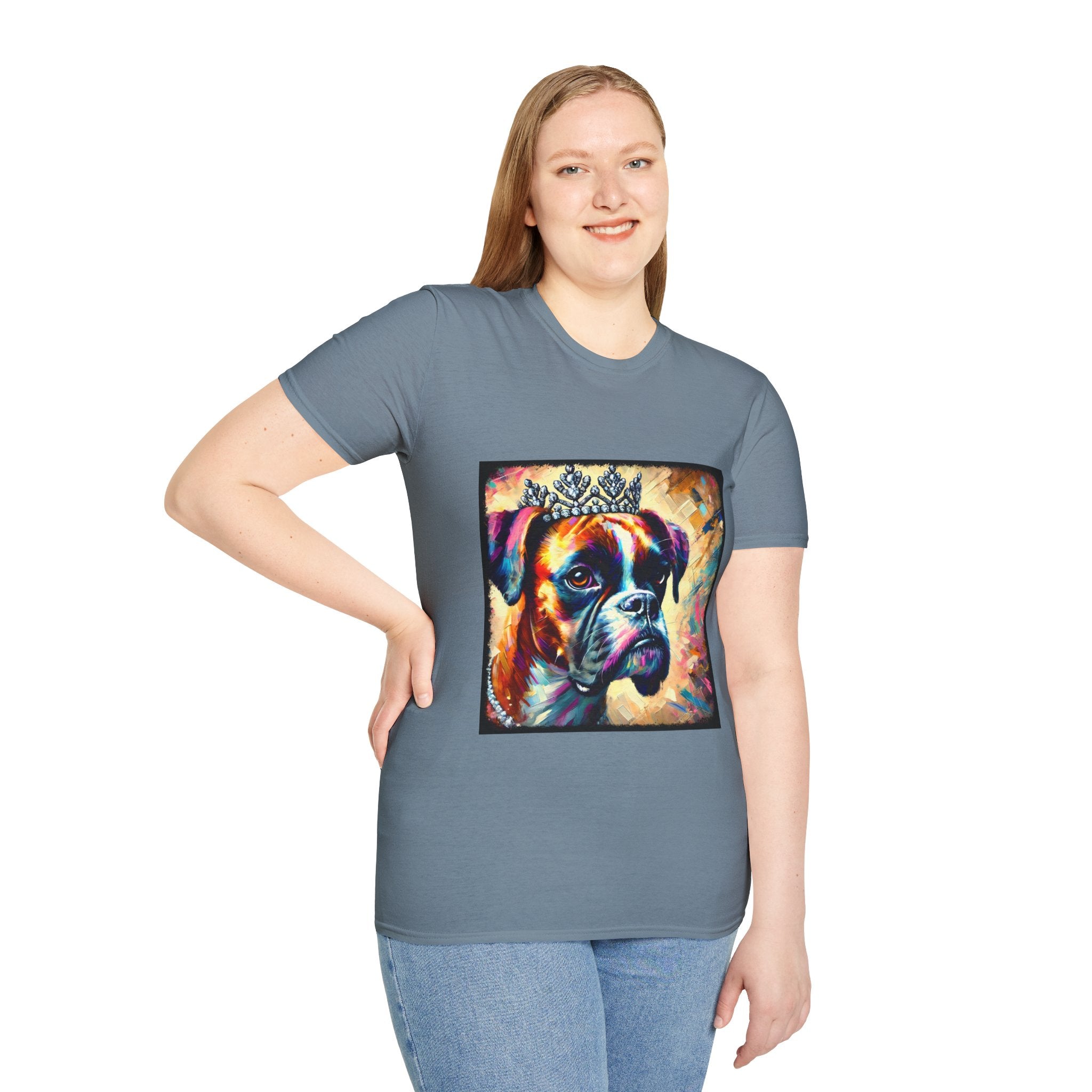 Boxer Bold Princess Classic | Unisex Dog T-Shirt