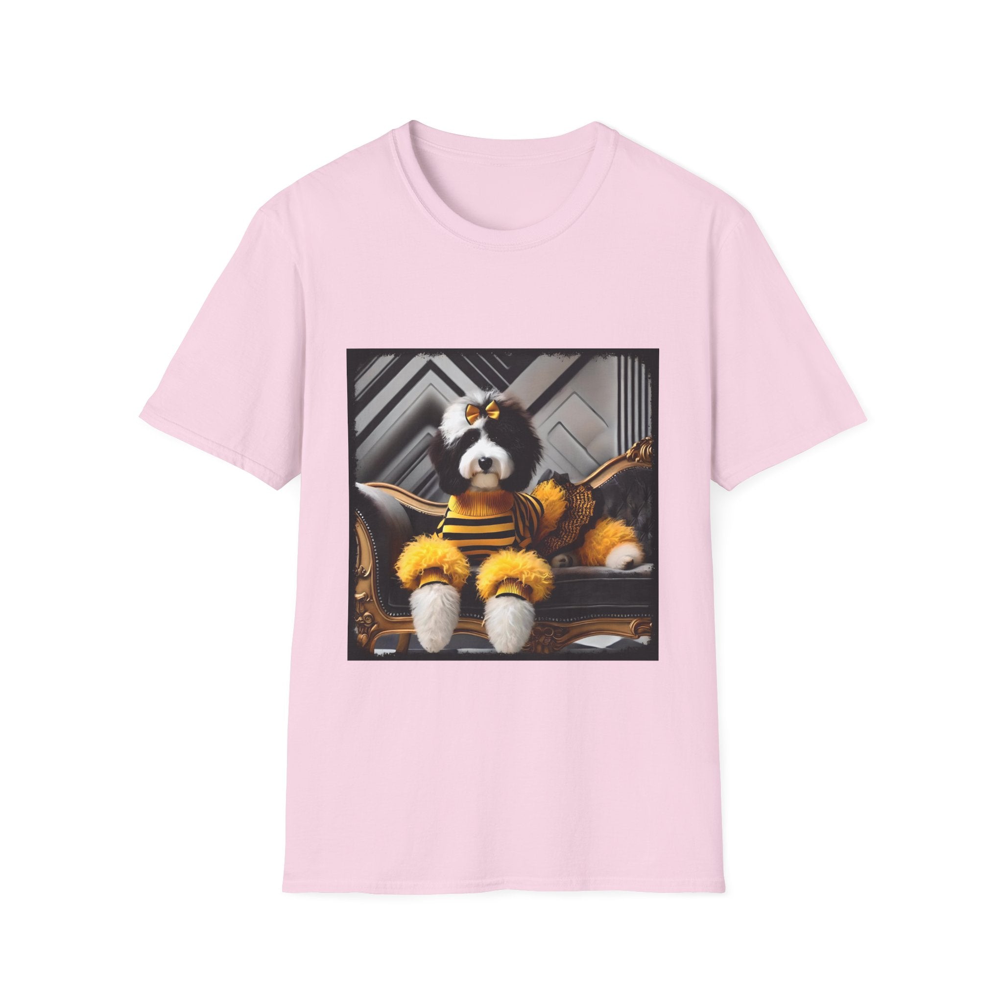 Sheepadoodle Golden Icon | Unisex Dog T-Shirt