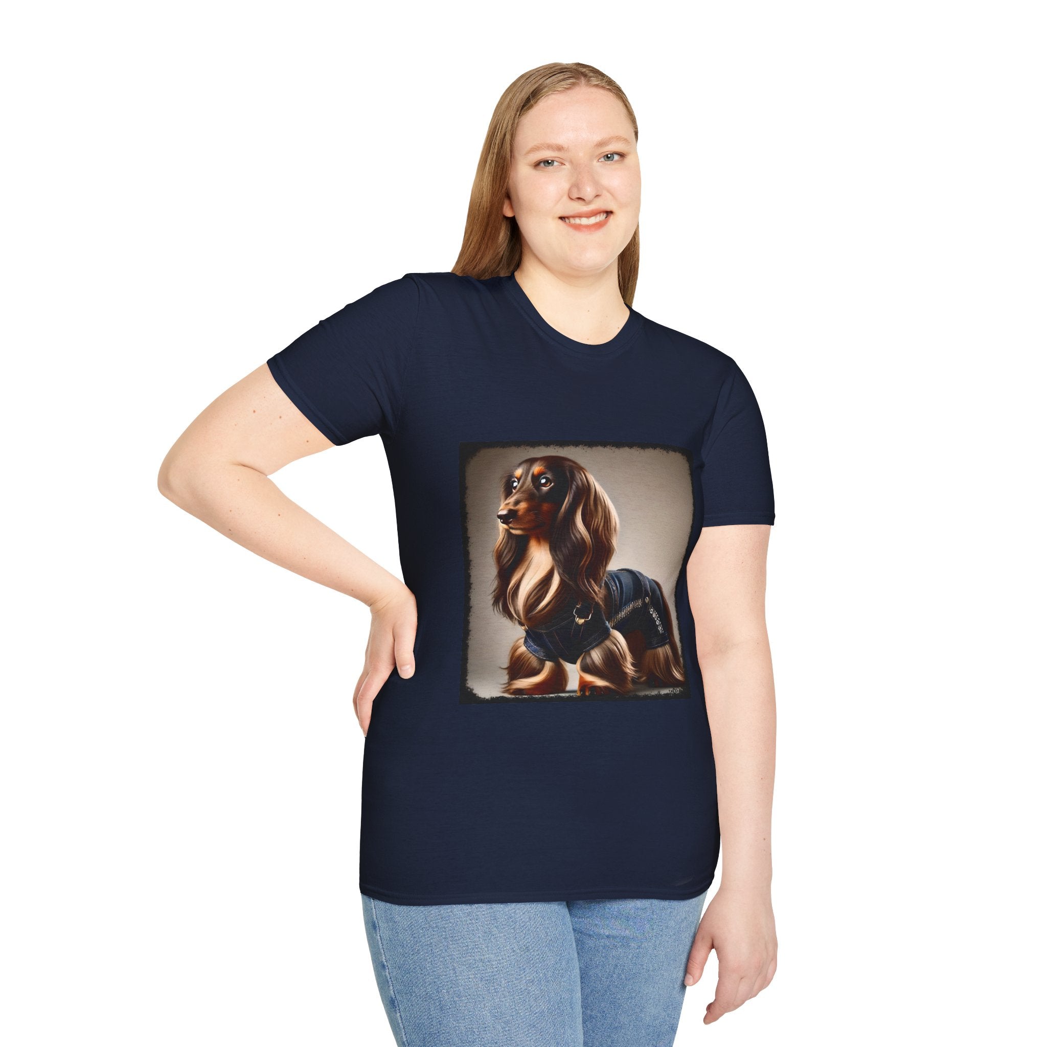 Dachshund Jean Queen | Unisex Dog T-Shirt