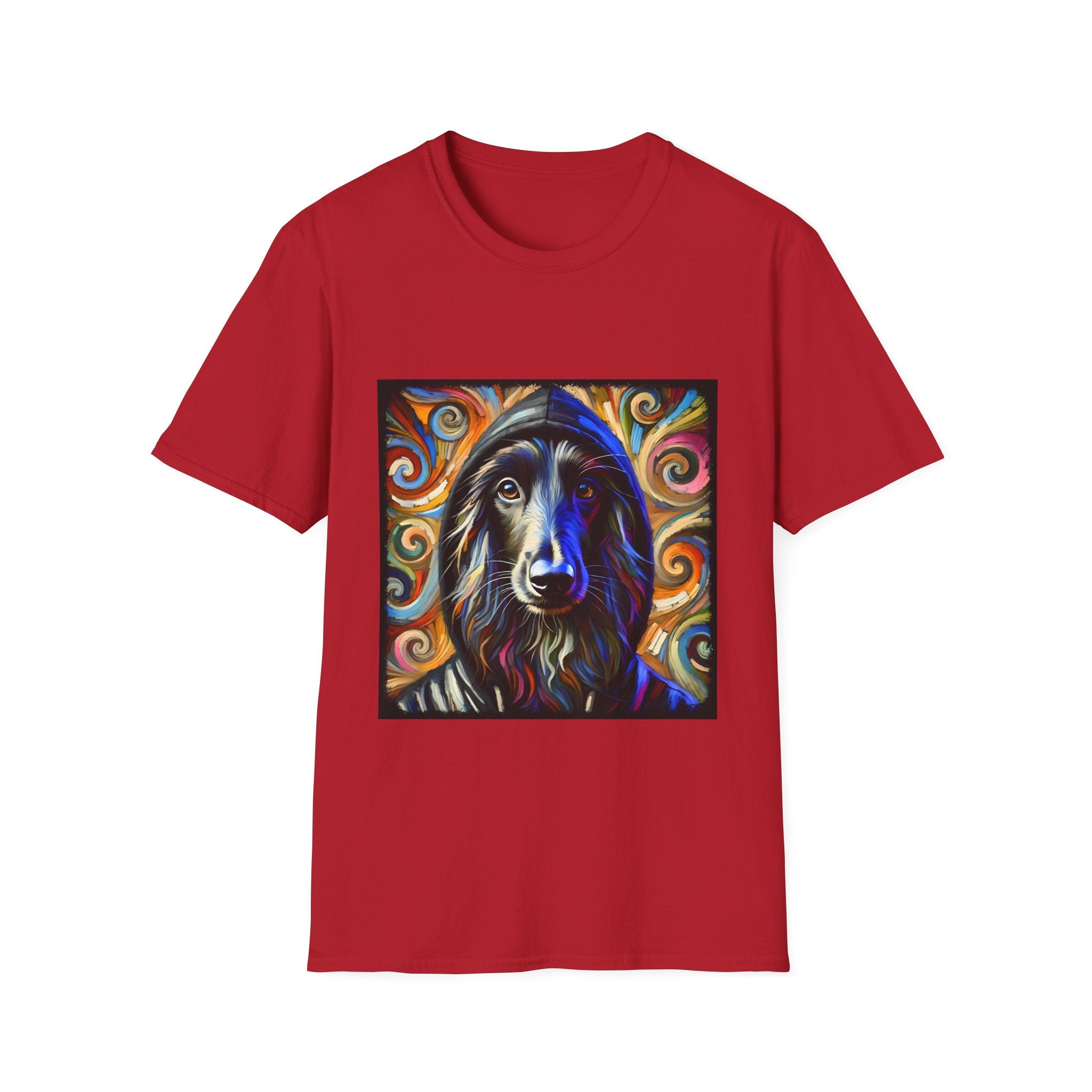 Afghan Hound Hoodie Swirl | Unisex Dog T-Shirt