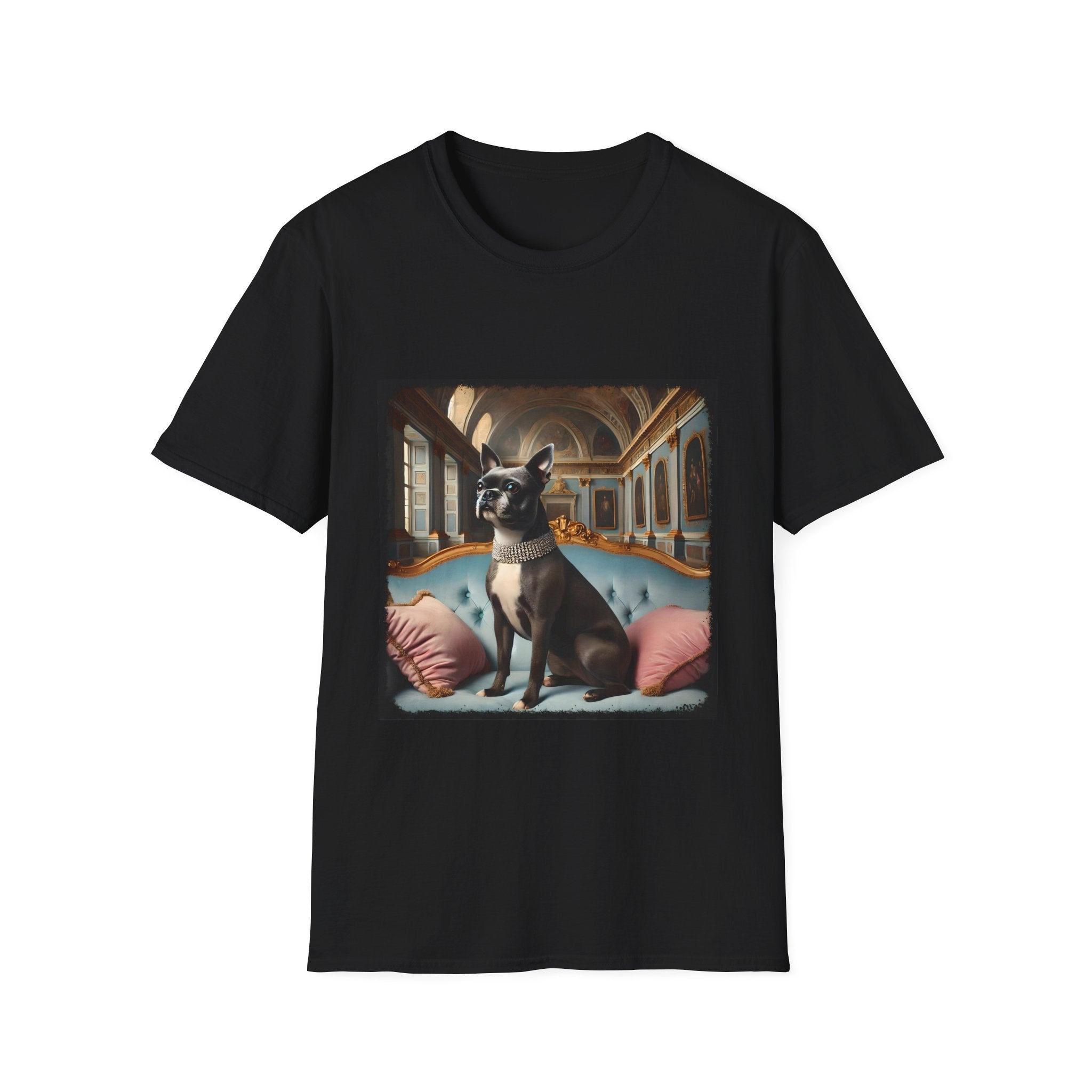 Boston Terrier Blue Baroness | Unisex Dog T-Shirt