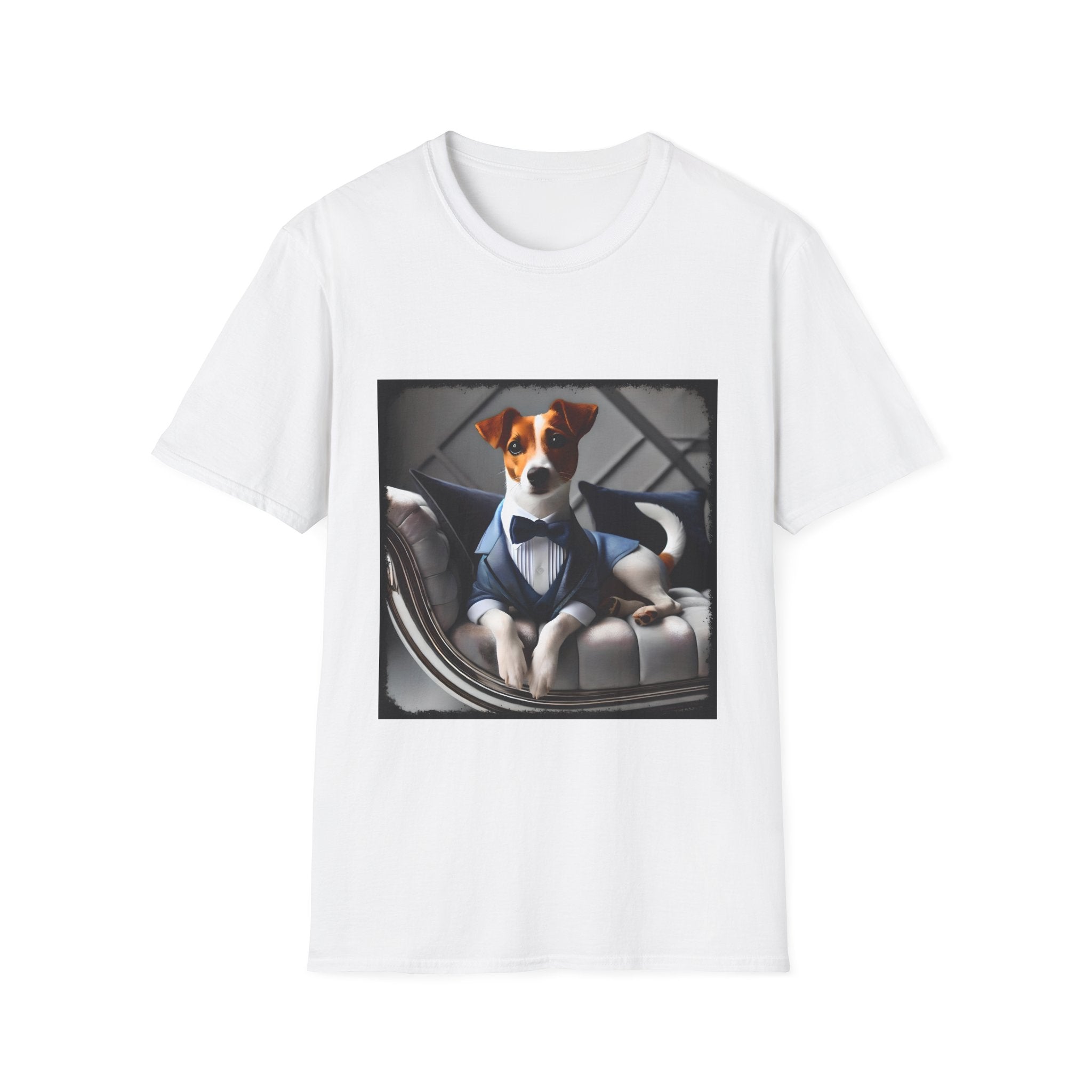 Jack Russell Terrier Dapper Rascal | Unisex Dog T-Shirt