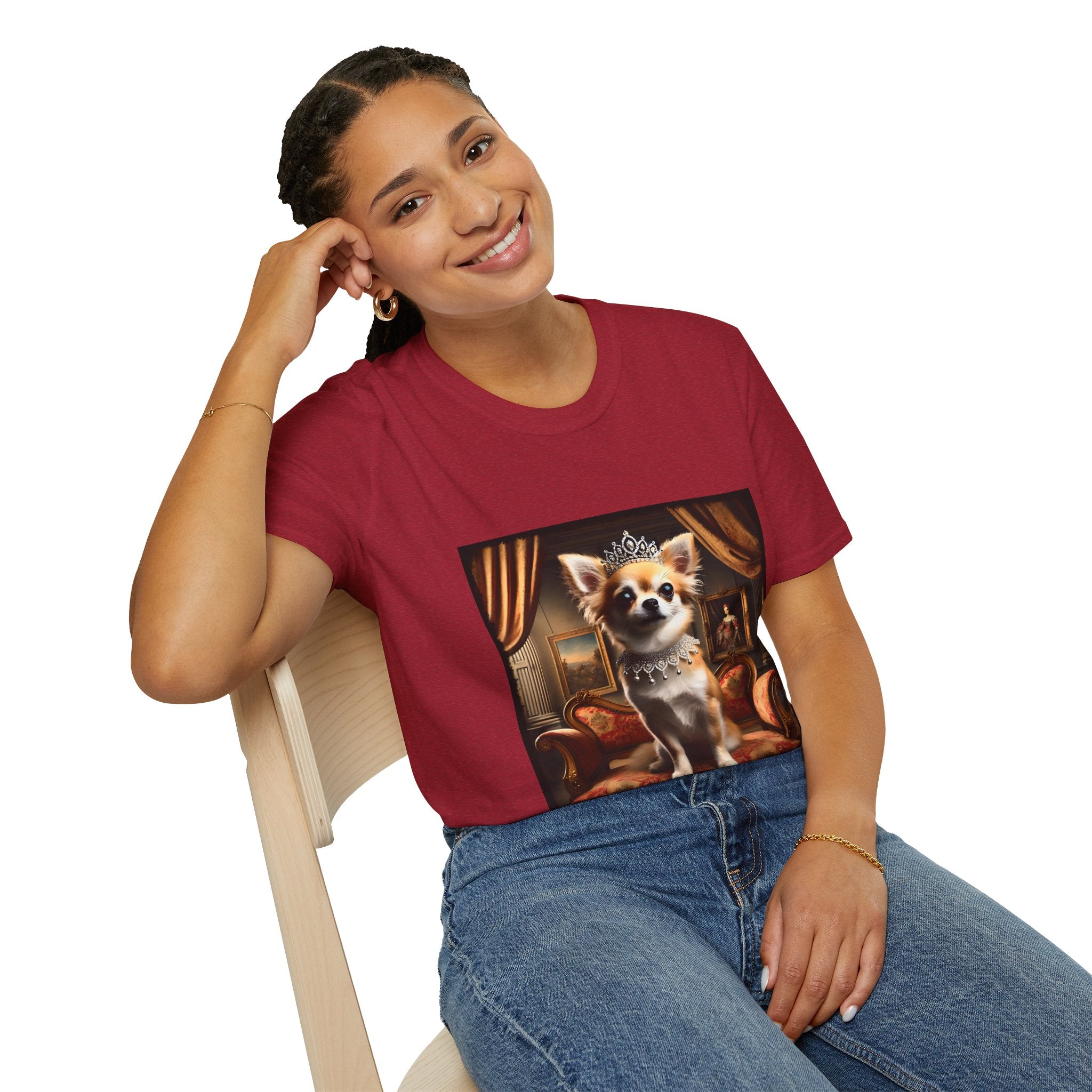 Chihuahua Royal Princess | Unisex Dog T-Shirt