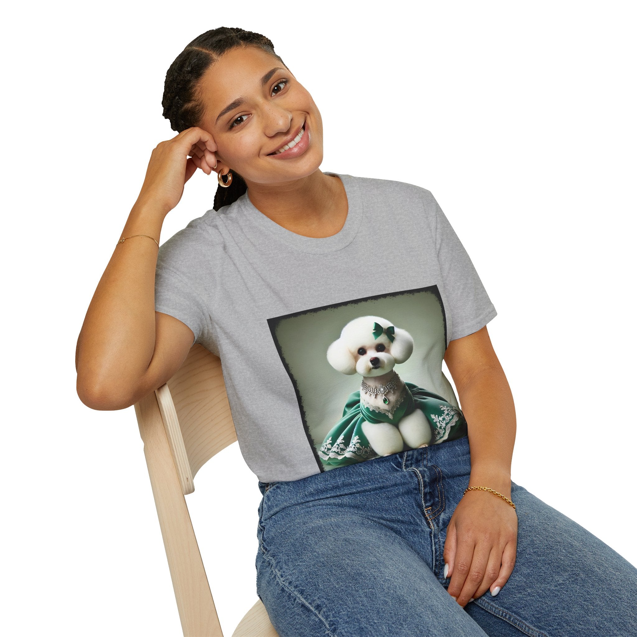 Bichon Frise Classy Cutie | Unisex Dog T-Shirt