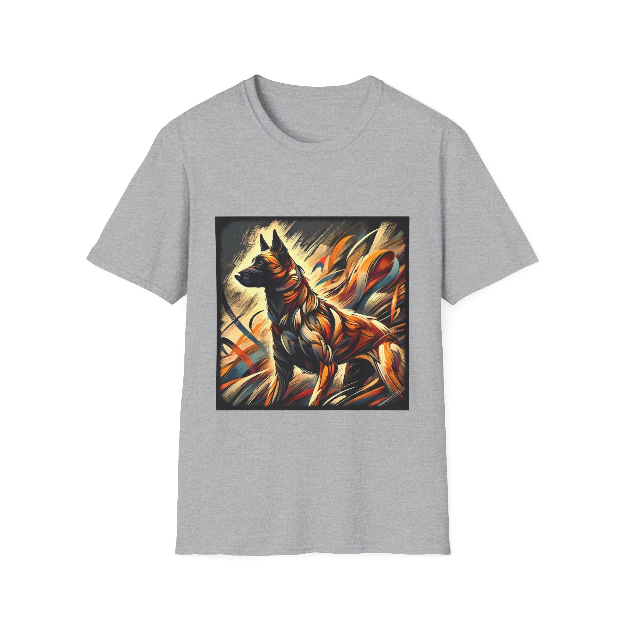 Belgian Malinois Fire Classic | Unisex Dog T-Shirt
