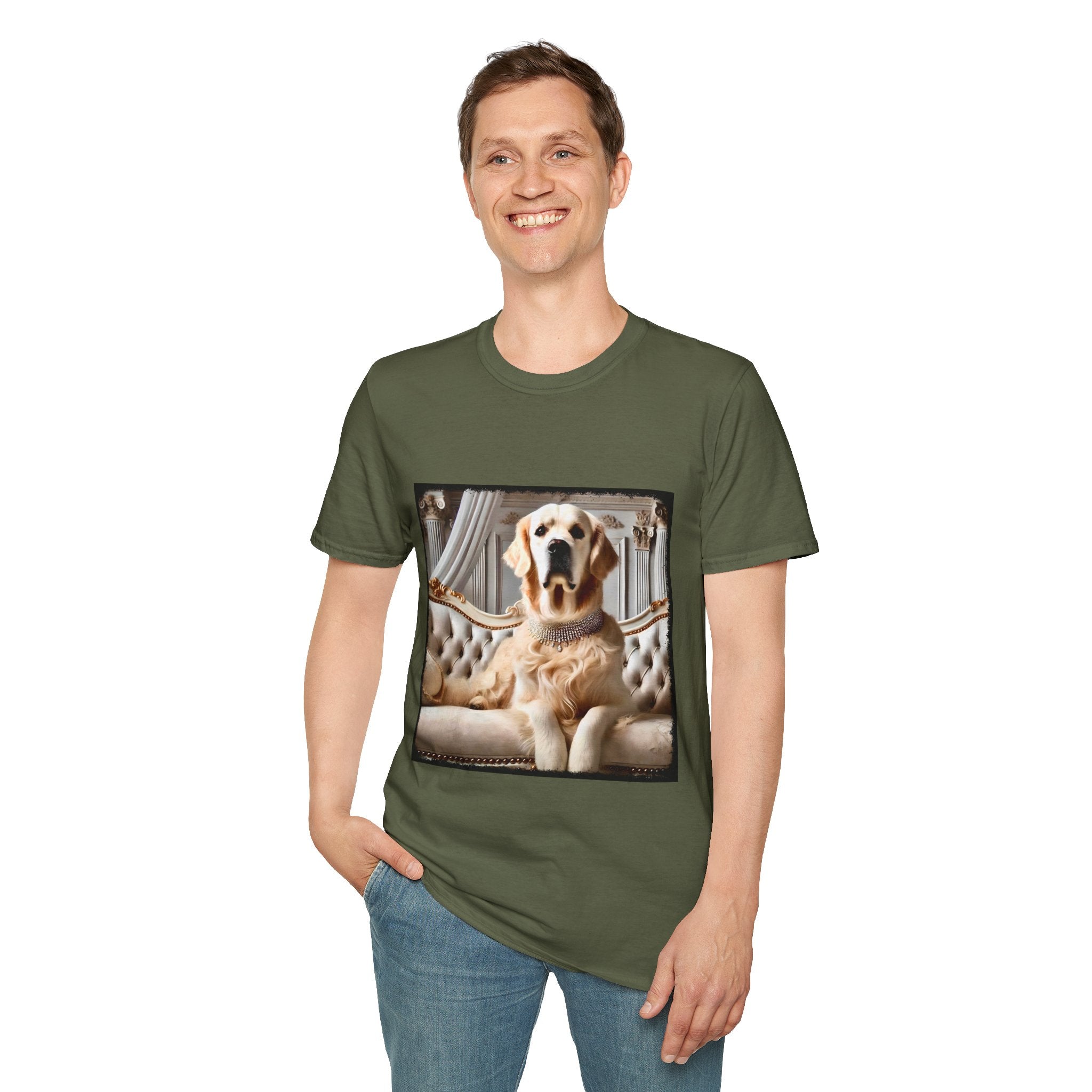 Golden Retriever Supreme Style | Unisex Dog T-Shirt