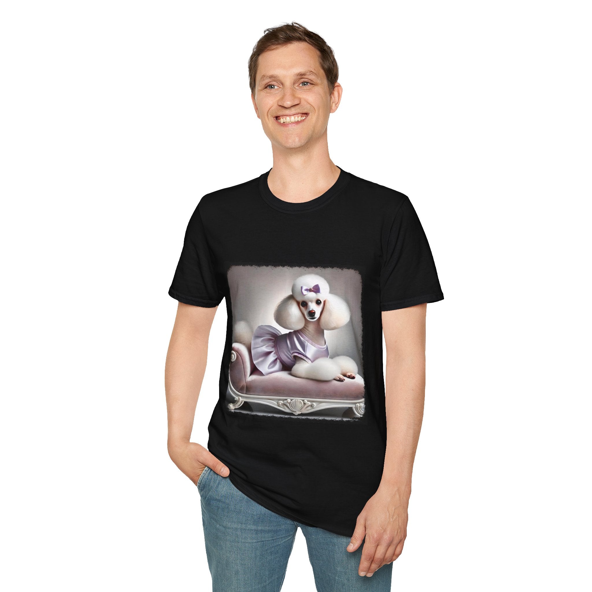 Poodle Lilac Lady | Unisex Dog T-Shirt