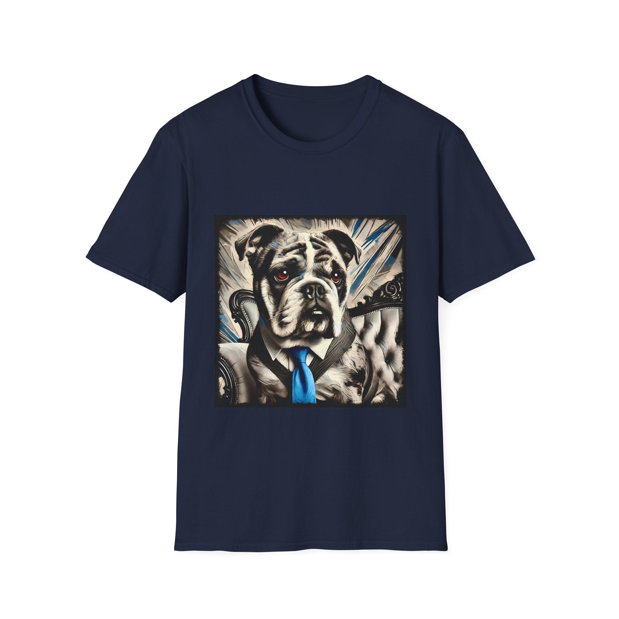 Bulldog Handsome Gent | Unisex Dog T-Shirt