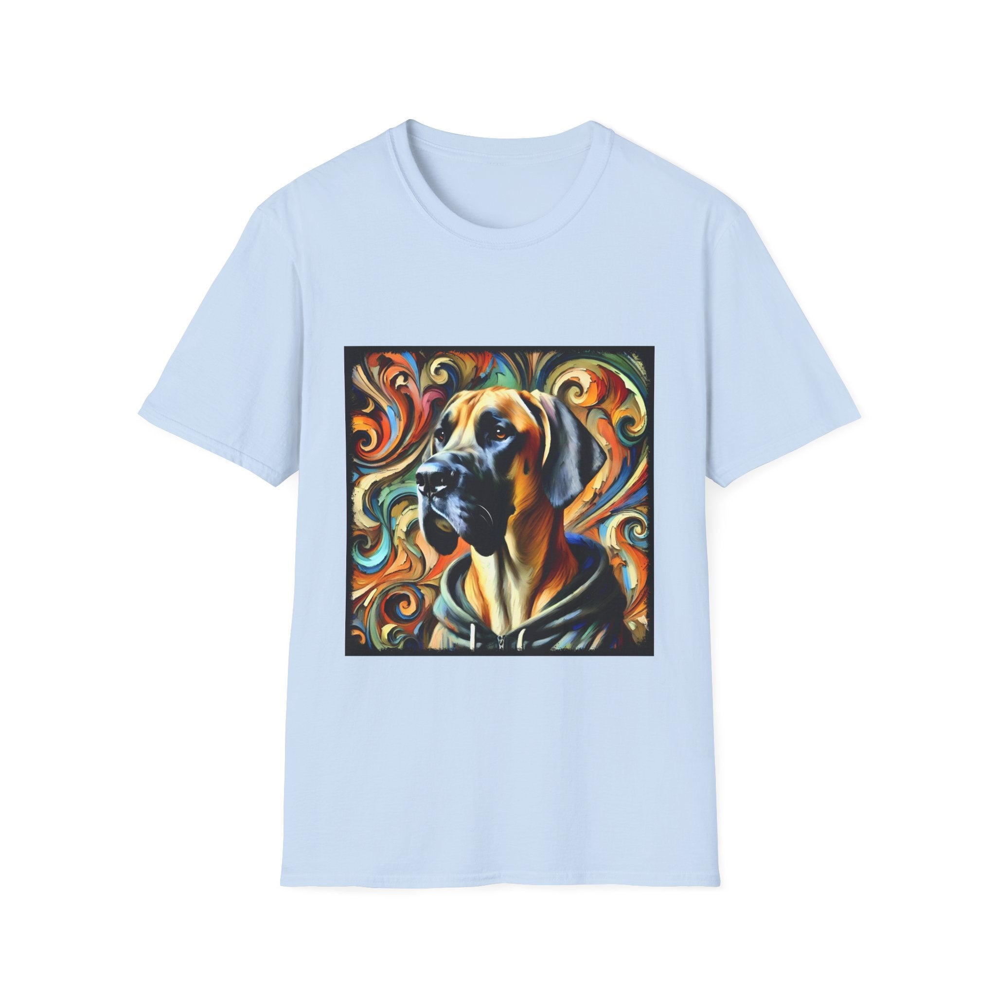 Great Dane Street Swirl | Unisex Dog T-Shirt