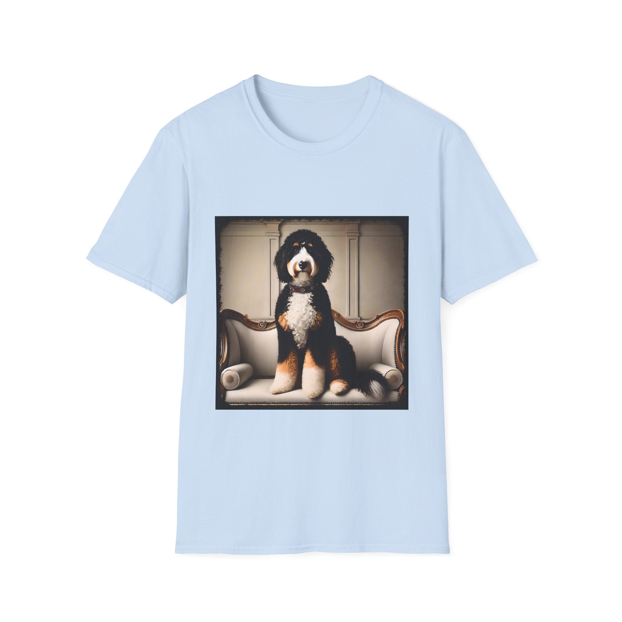 Bernedoodle Poised Posh | Unisex Dog T-Shirt