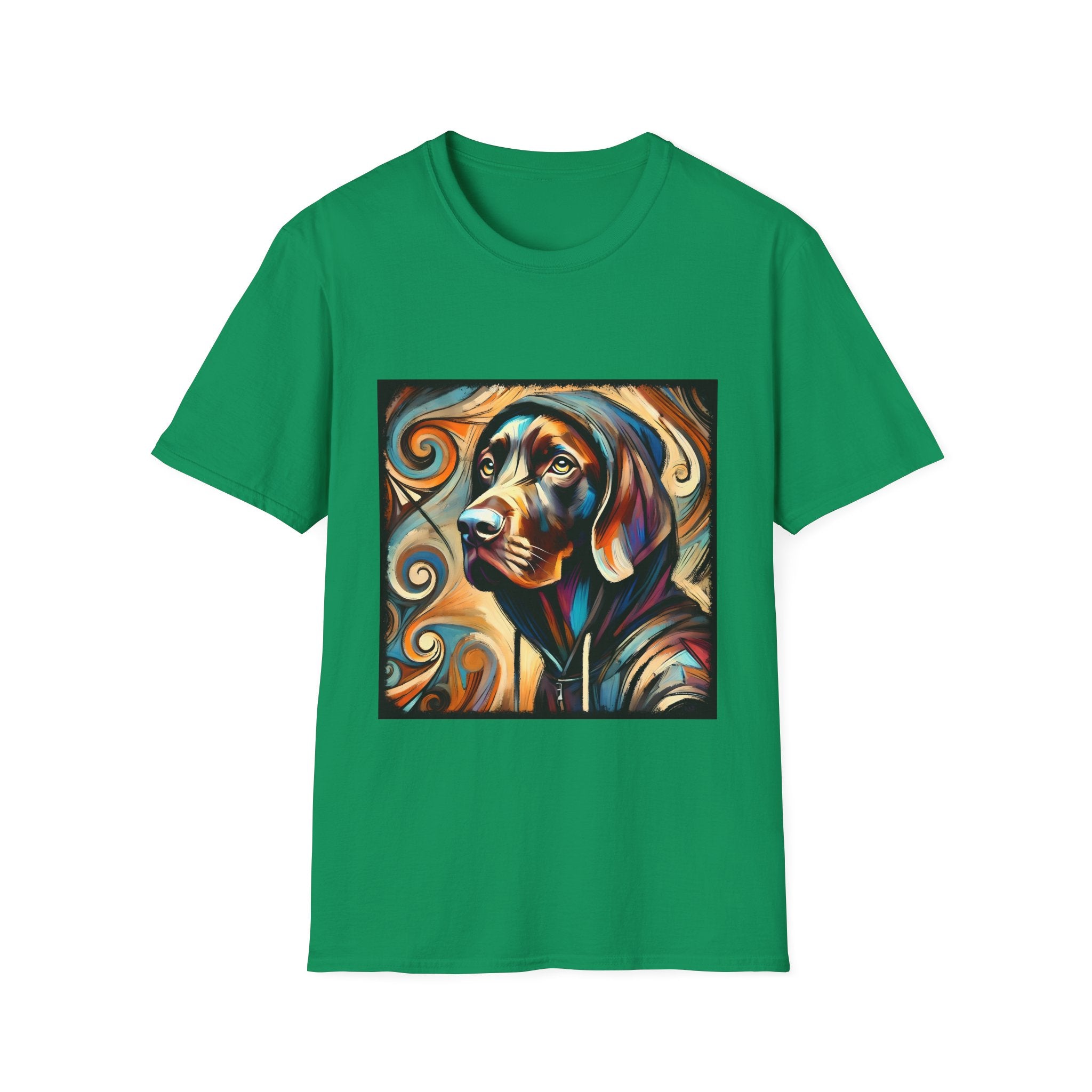 German Shorthaired Pointer Relaxed Swirl | Unisex Dog T-Shirt