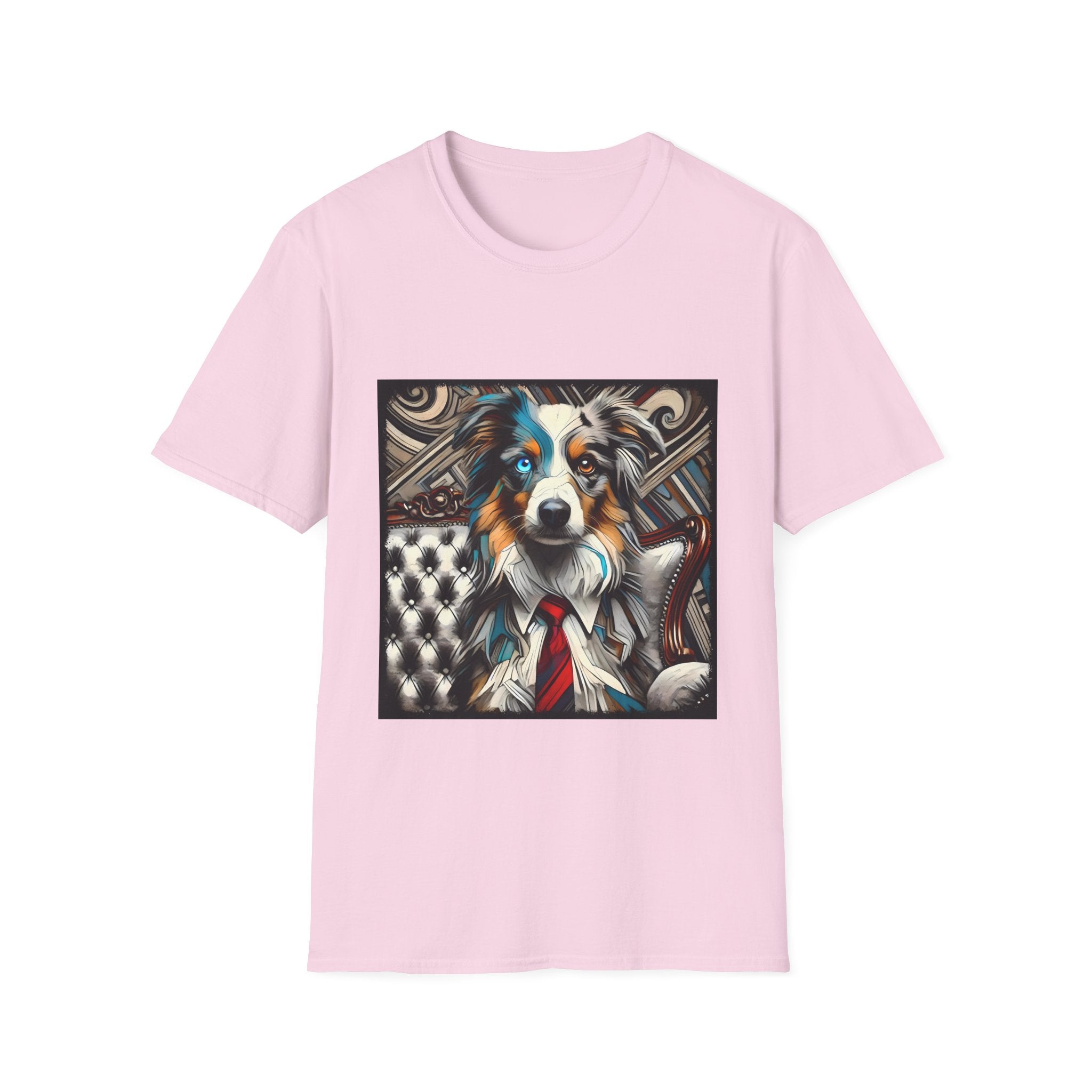 Miniature American Shepherd Bold Gentleman |  Unisex Dog T-Shirt
