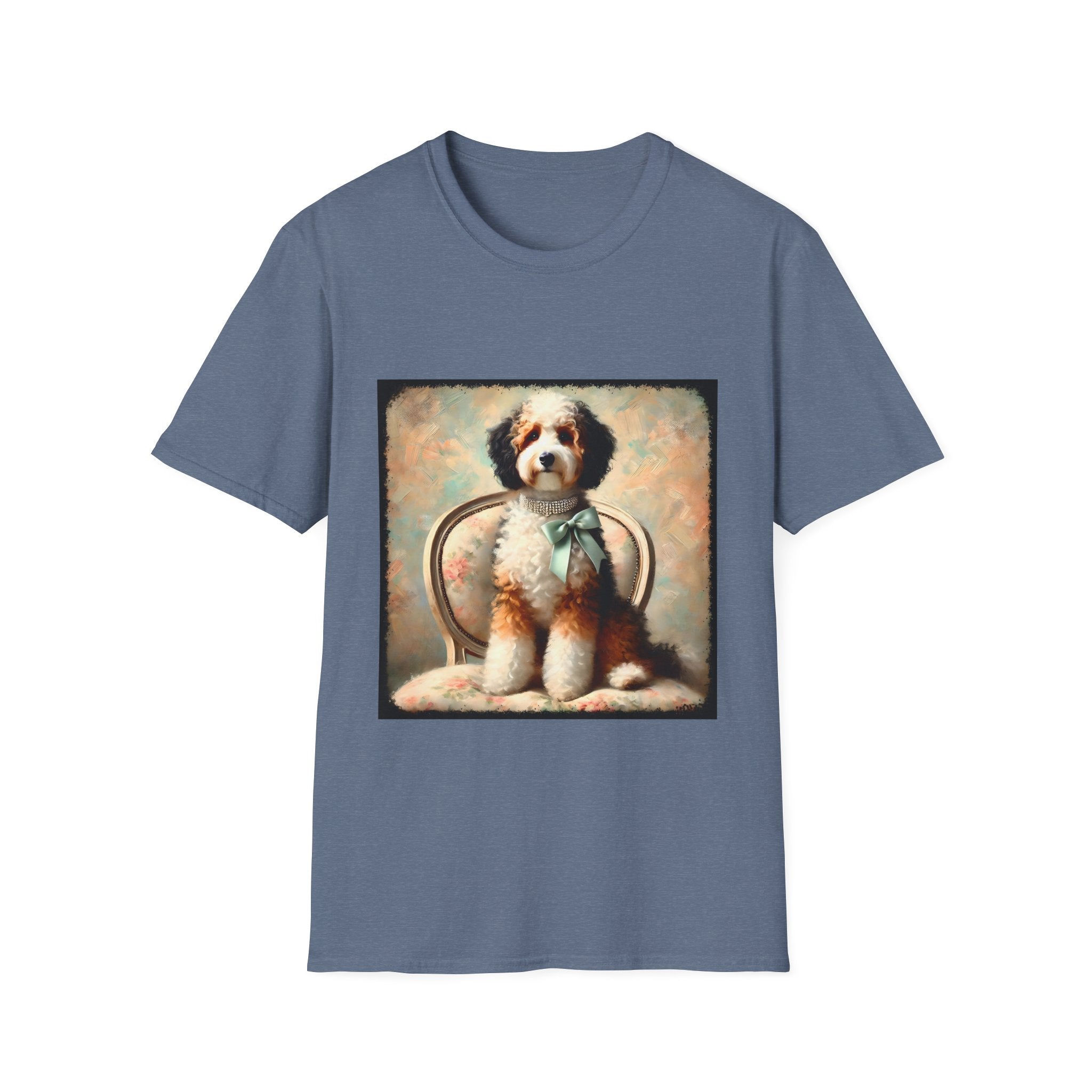 Bernedoodle Poised Classic | Unisex Dog T-Shirt