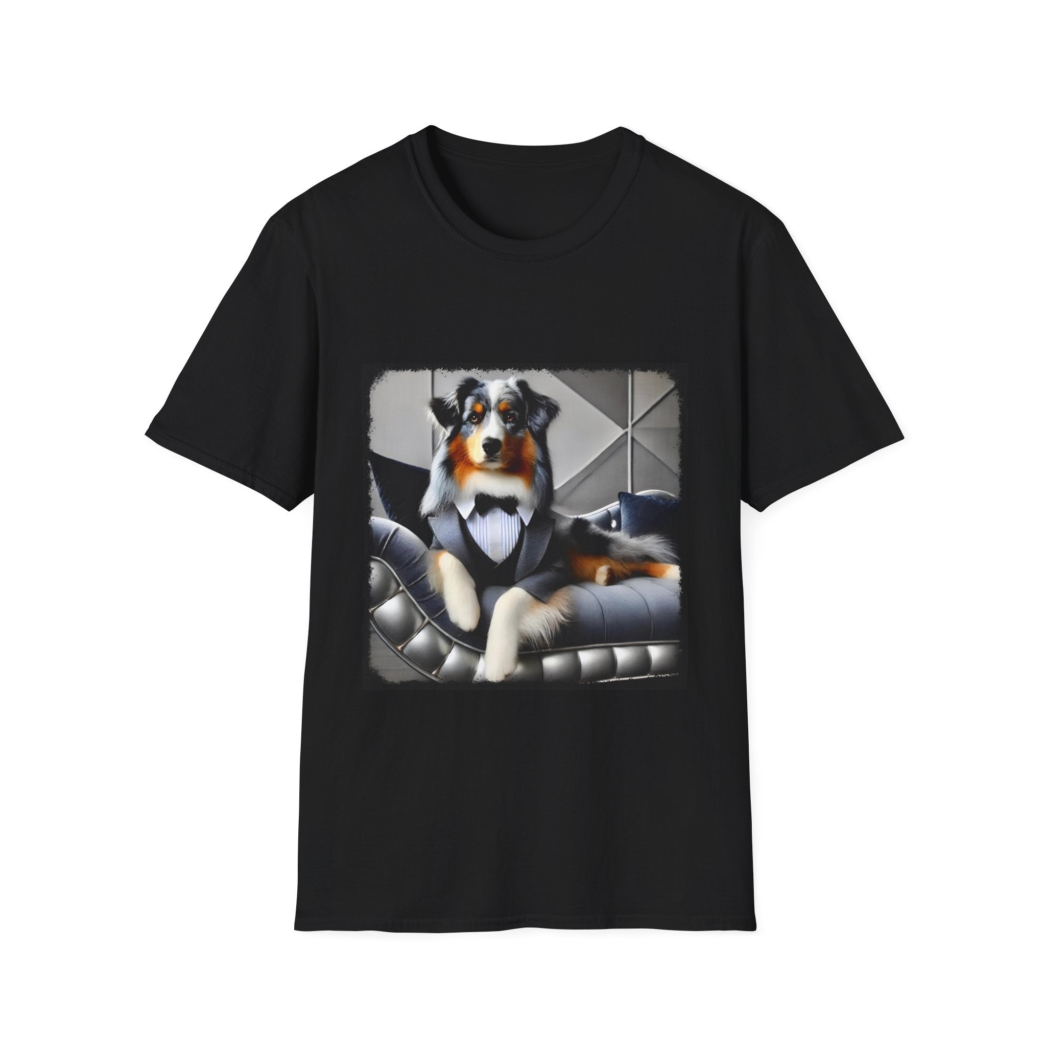 Australian Shepherd Dashing Dawg | Unisex Dog T-Shirt