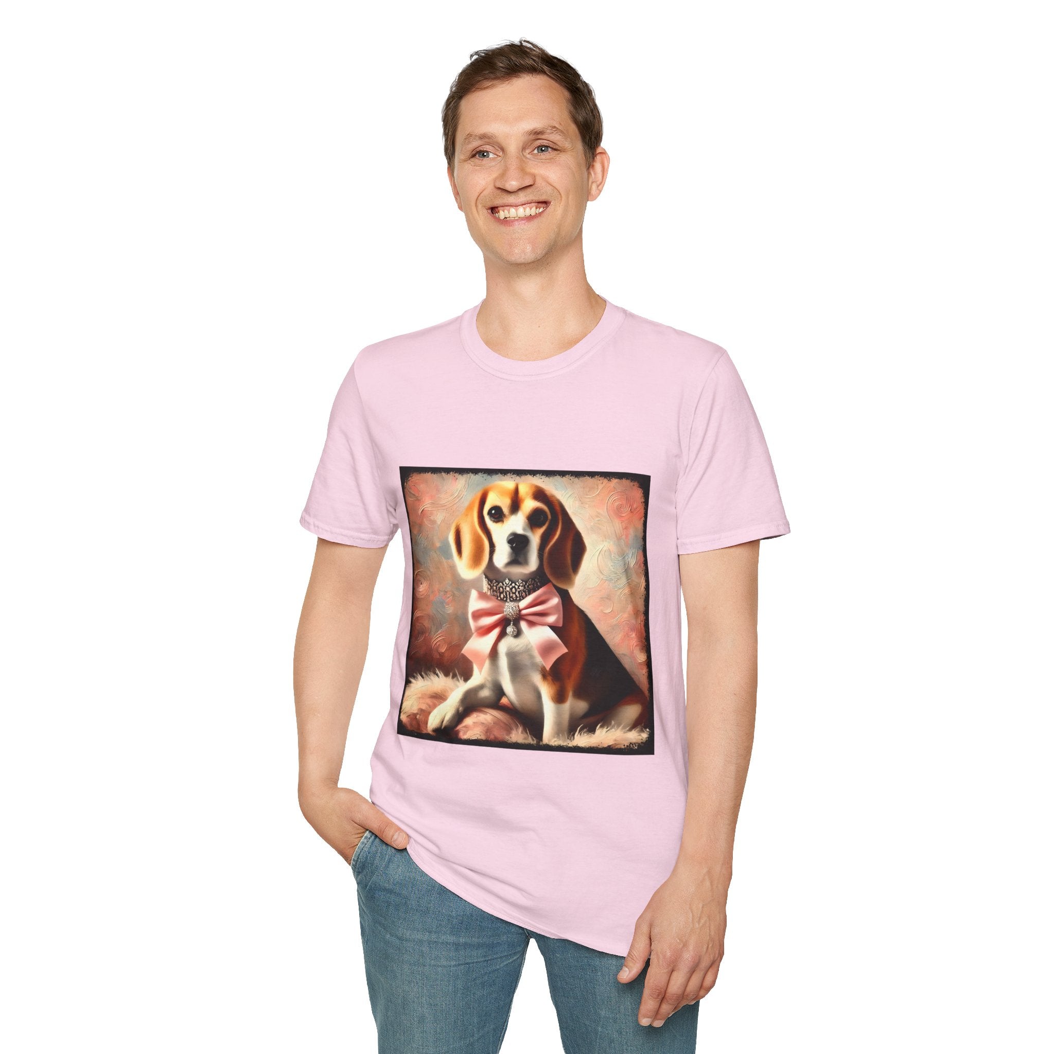 Beagle Diamond Princess Classic | Unisex Dog T-Shirt