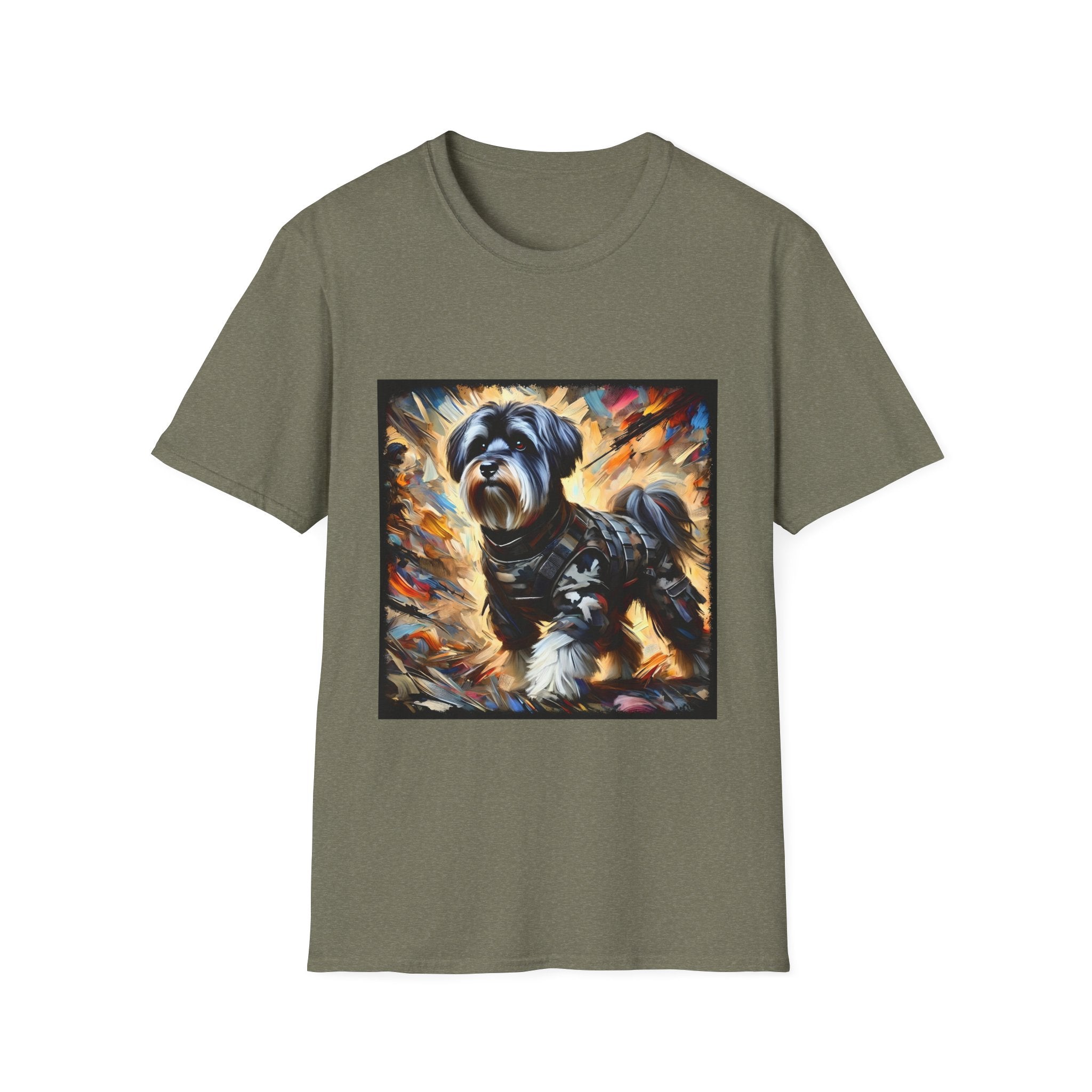 Havanese Bold Camo Classic |  Unisex Dog T-Shirt