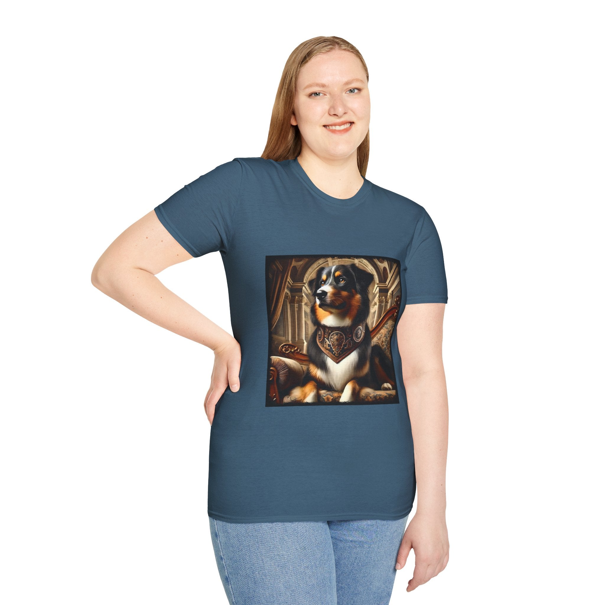 Australian Shepherd Posh Prince | Unisex Dog T-Shirt