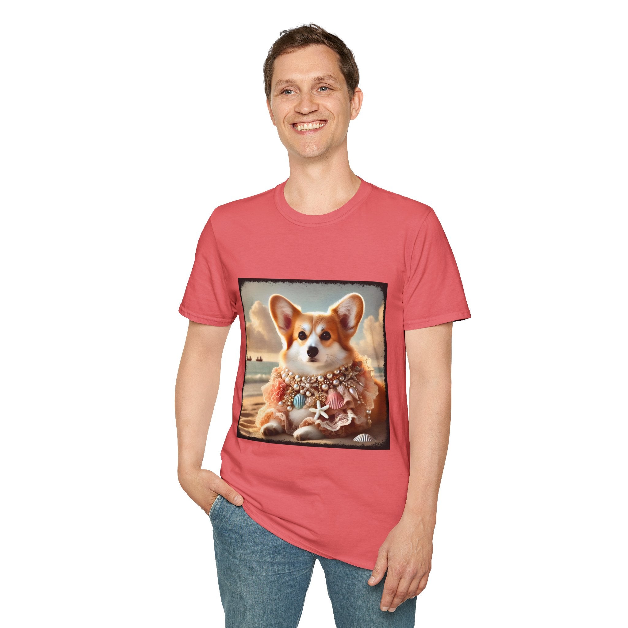 Pembroke Welsh Corgi Ocean Queen | Unisex Dog T-Shirt