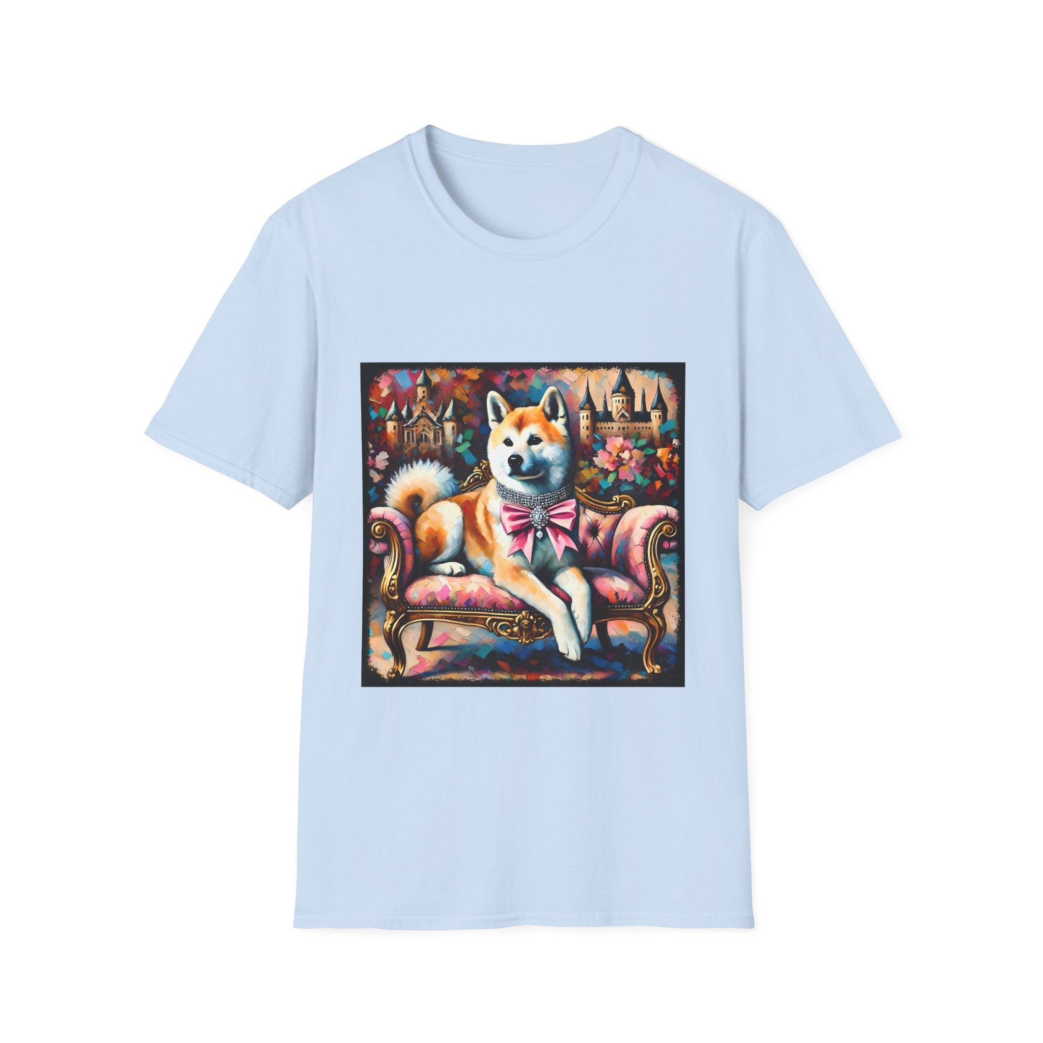 Akita Bow Babe Classic | Unisex Dog T-Shirt