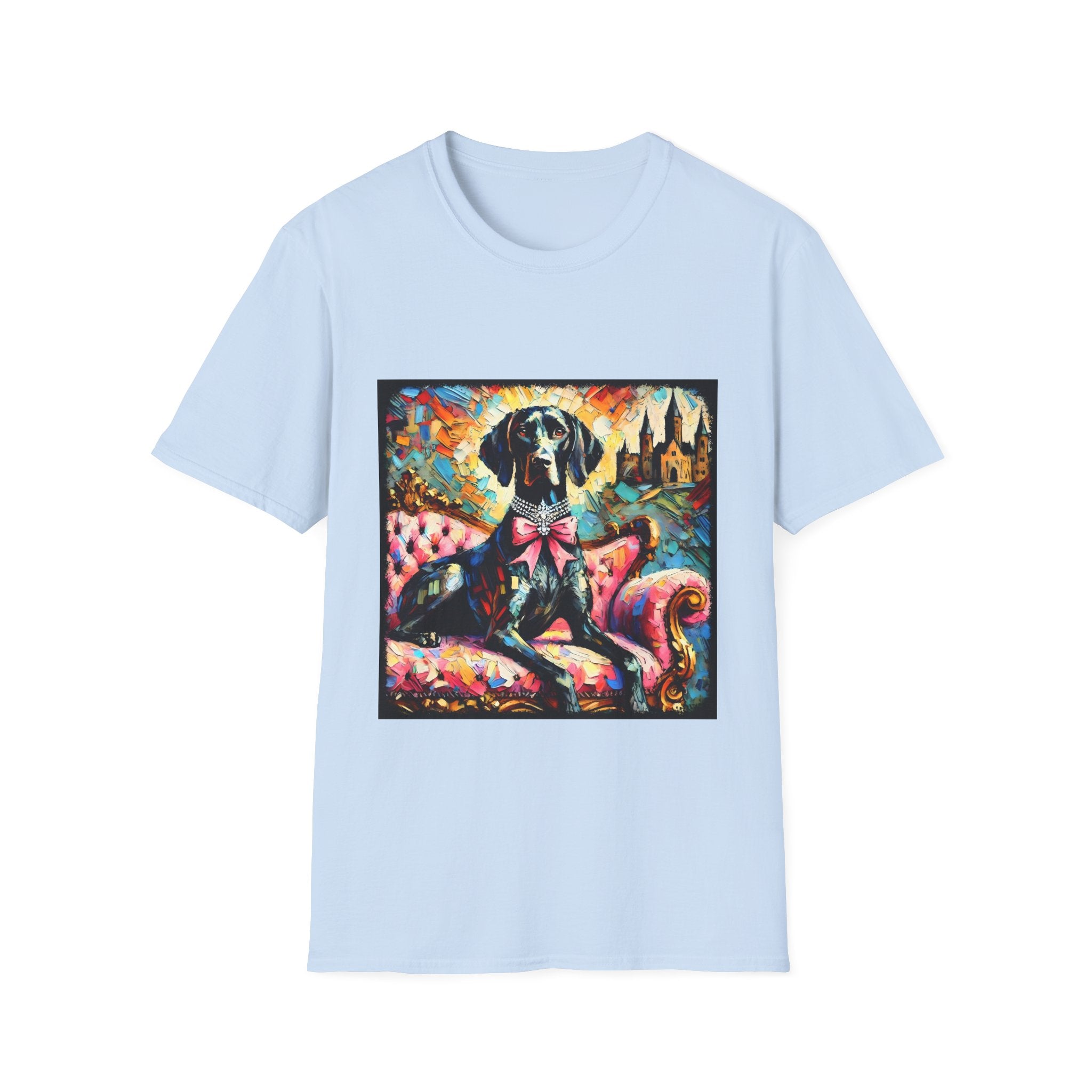 German Shorthaired Pointer Diamond Princess Classic II | Unisex Dog T-Shirt