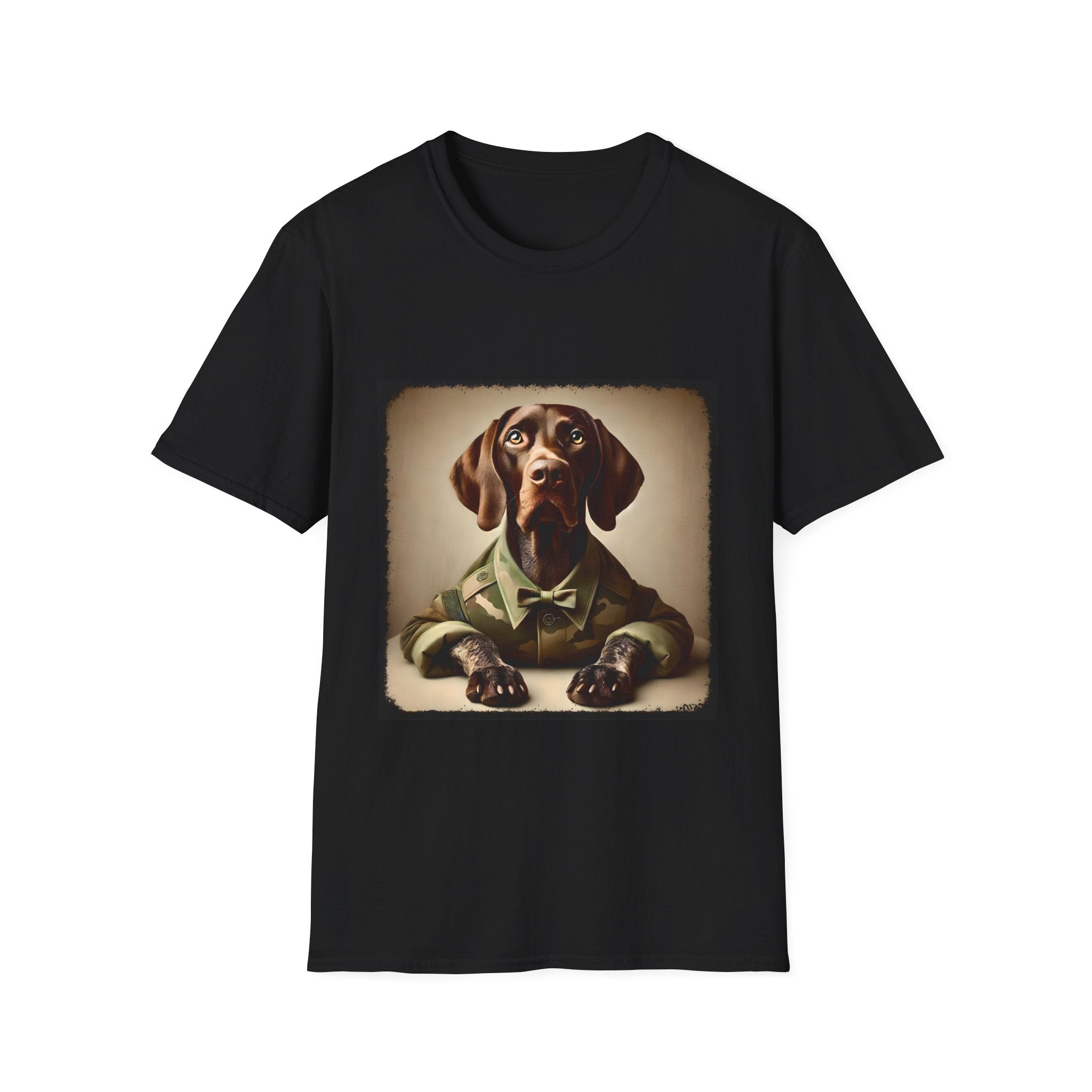 German Shorthaired Pointer Camo Slay | Unisex Dog T-Shirt