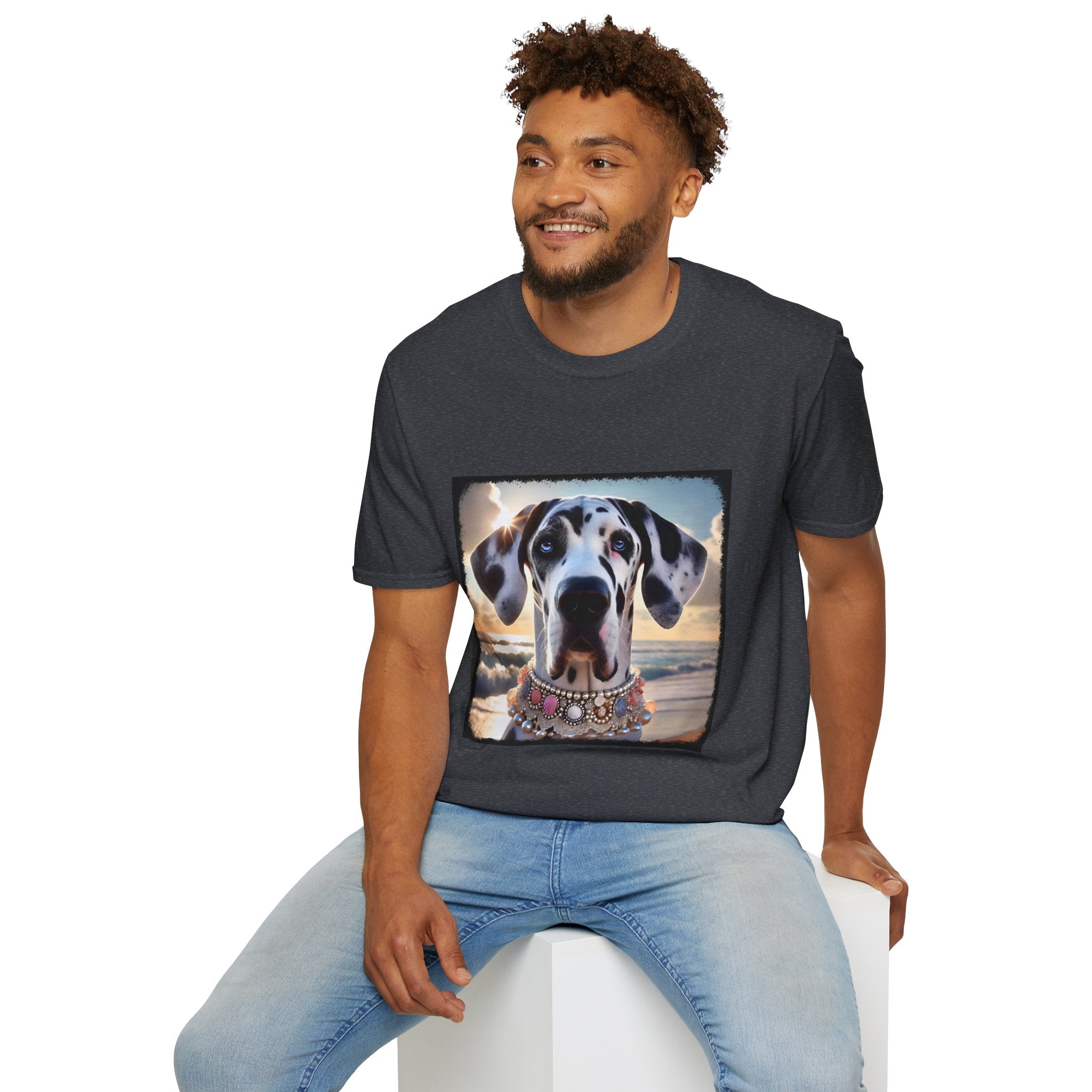 Great Dane Beach Babe | Unisex Dog T-Shirt