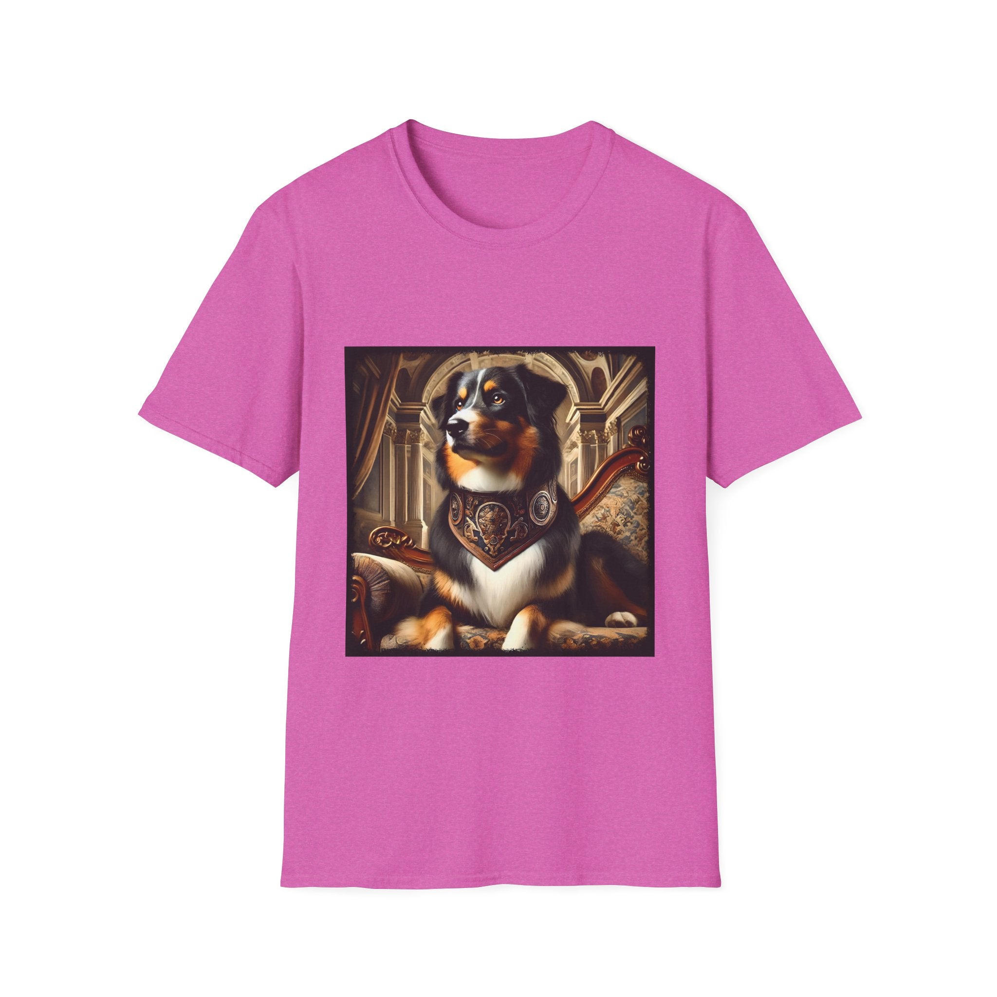 Australian Shepherd Posh Prince | Unisex Dog T-Shirt