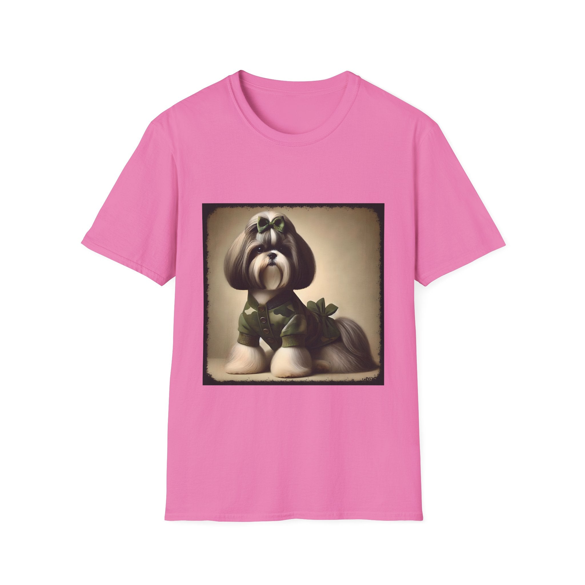 Shih Tzu Camo Cutie II | Unisex Dog T-Shirt