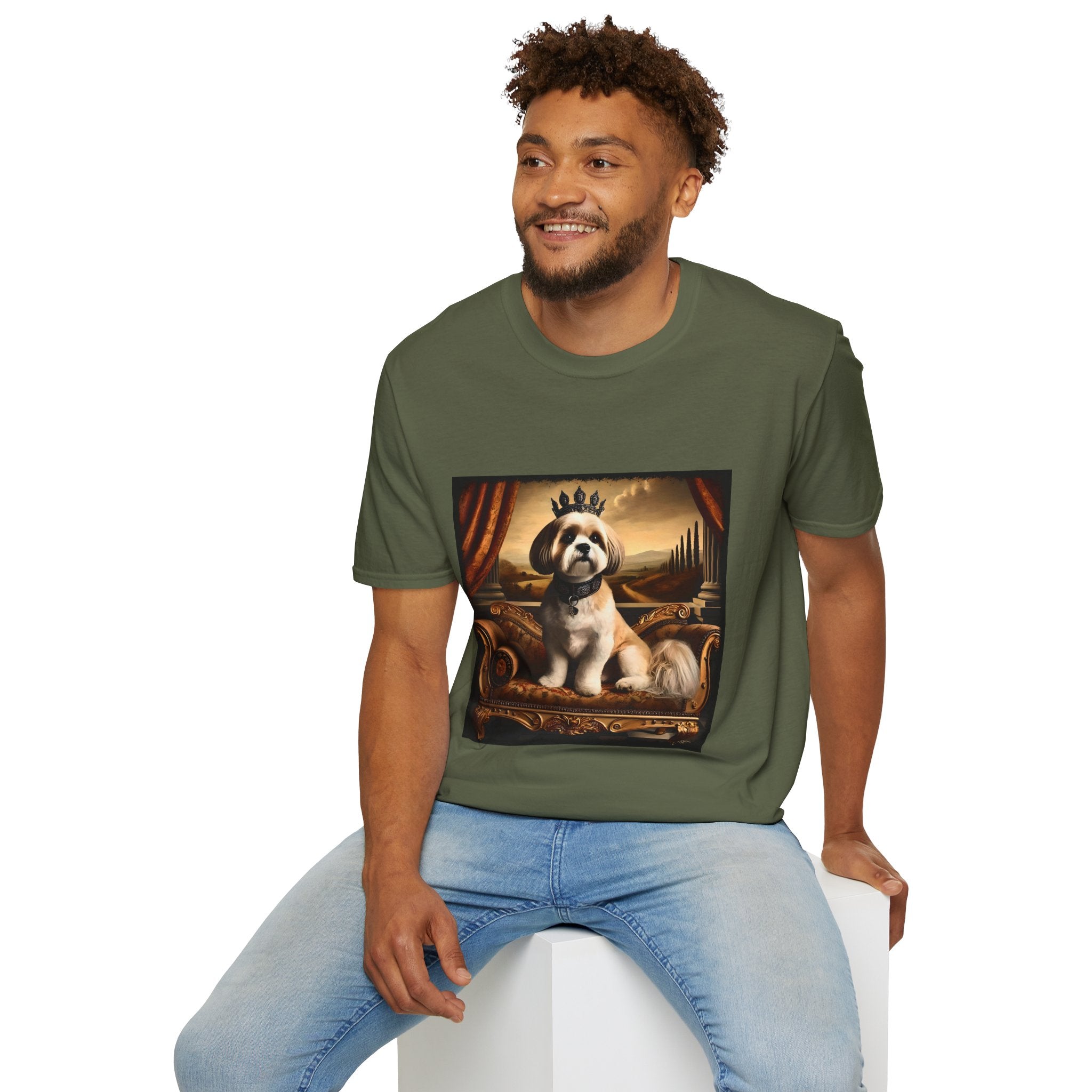 Shih Tzu Crowned Prince | Unisex Dog T-Shirt