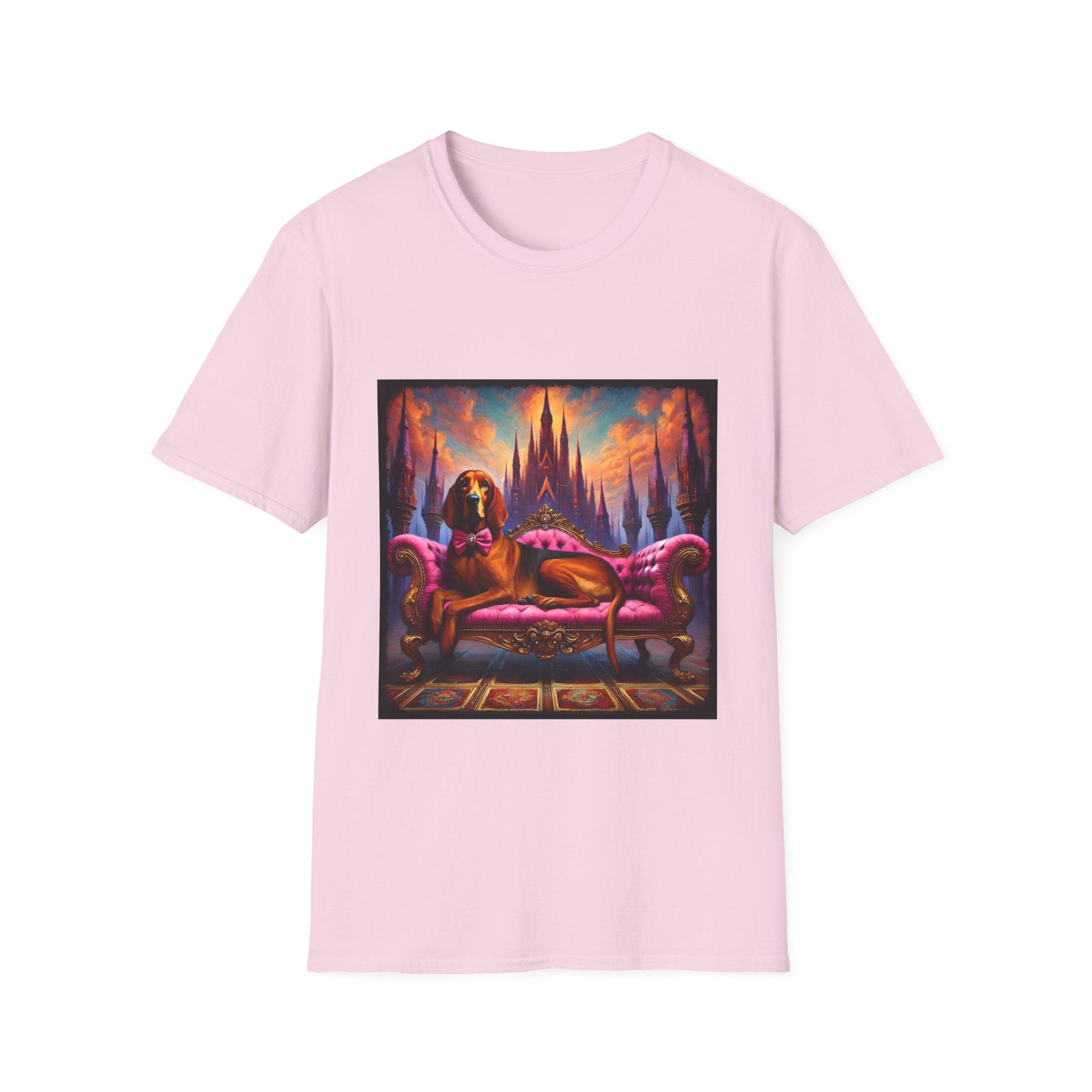 Coonhound Bow Babe | Unisex Dog T-Shirt