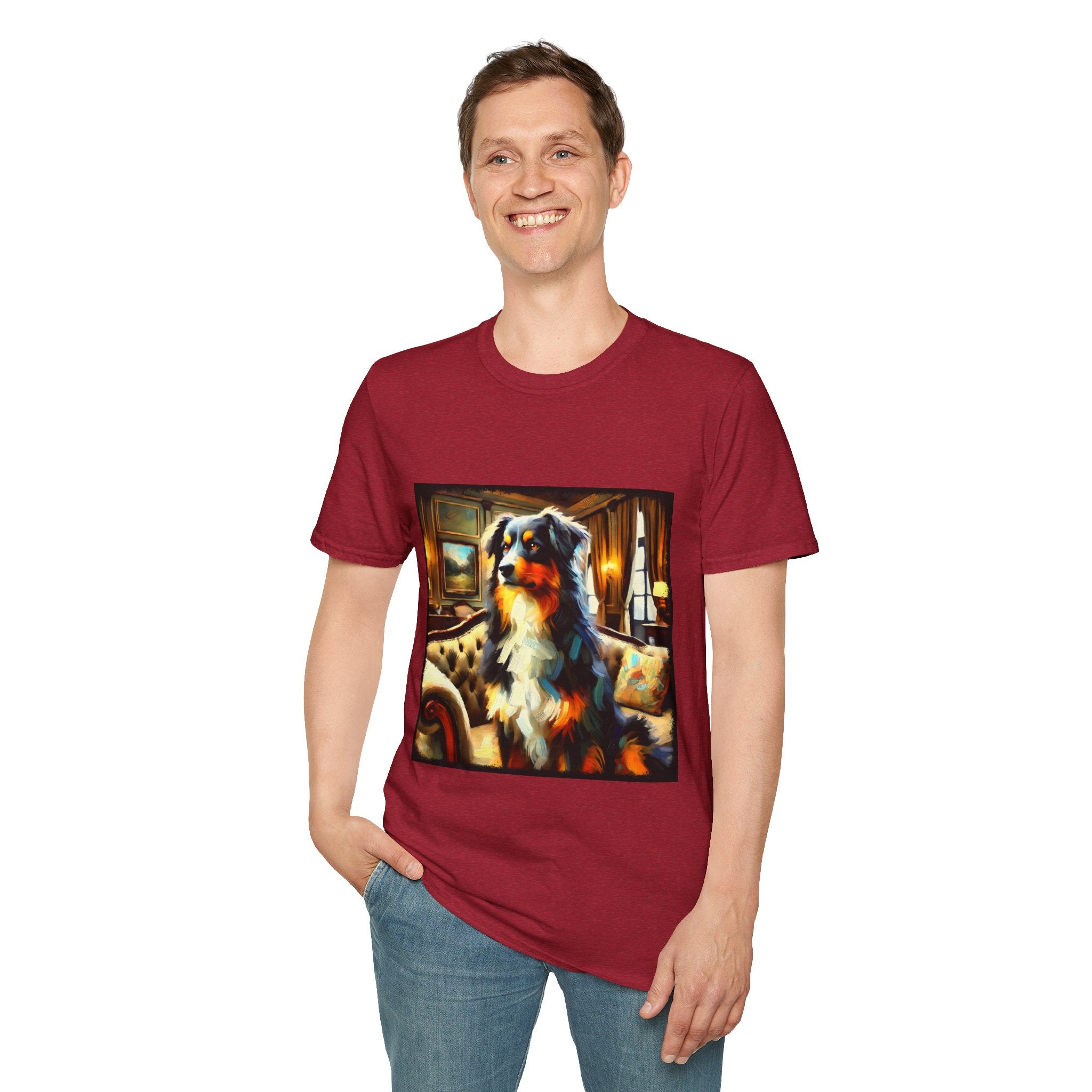 Australian Shepherd Elegant Classic | Unisex Dog T-Shirt