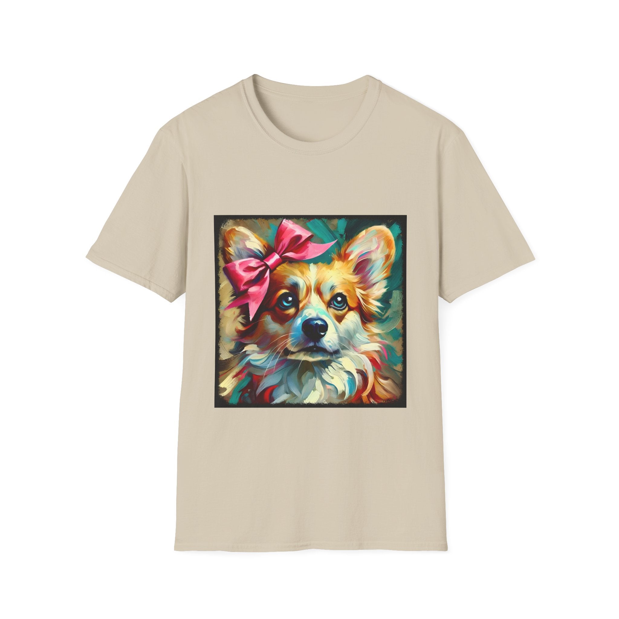 Pembroke Welsh Corgi Teal Classic | Unisex Dog T-Shirt