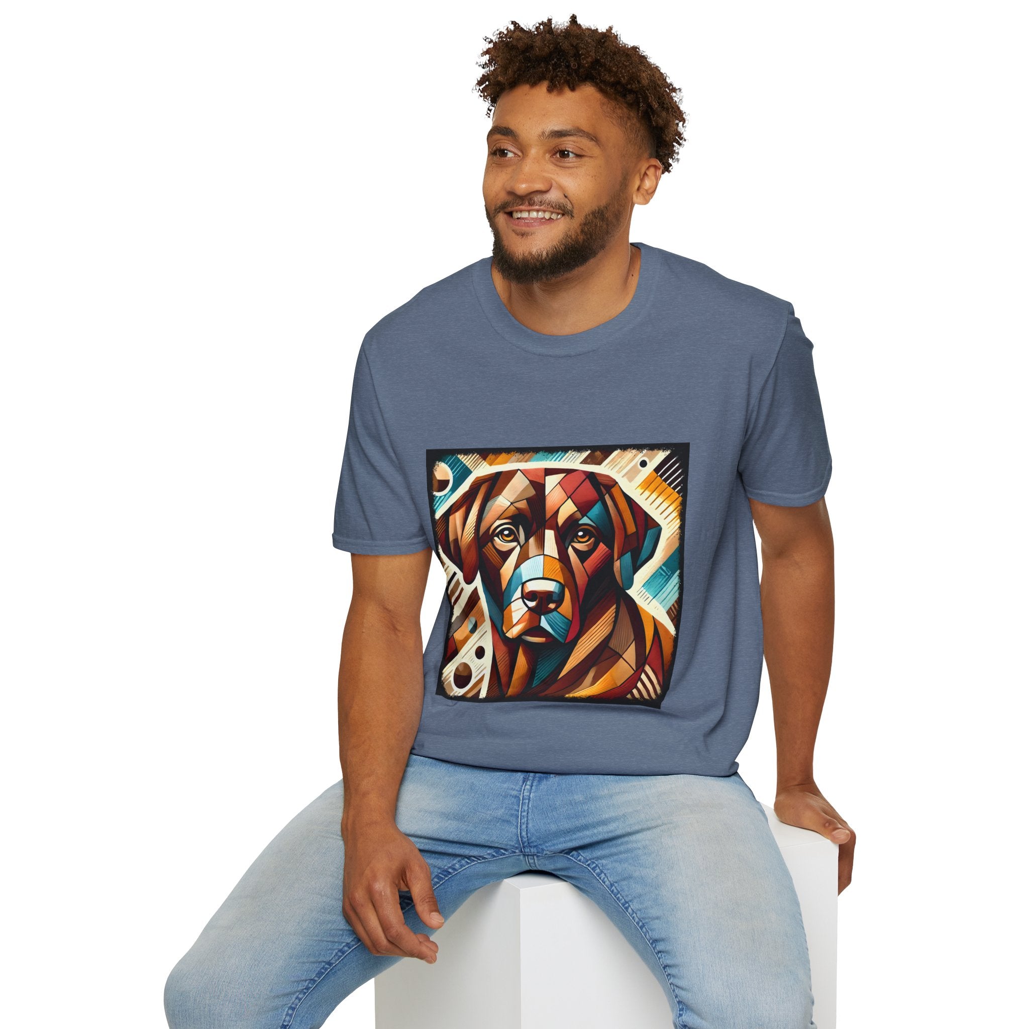Labrador Retriever Bold Geometric | Unisex Dog T-Shirt