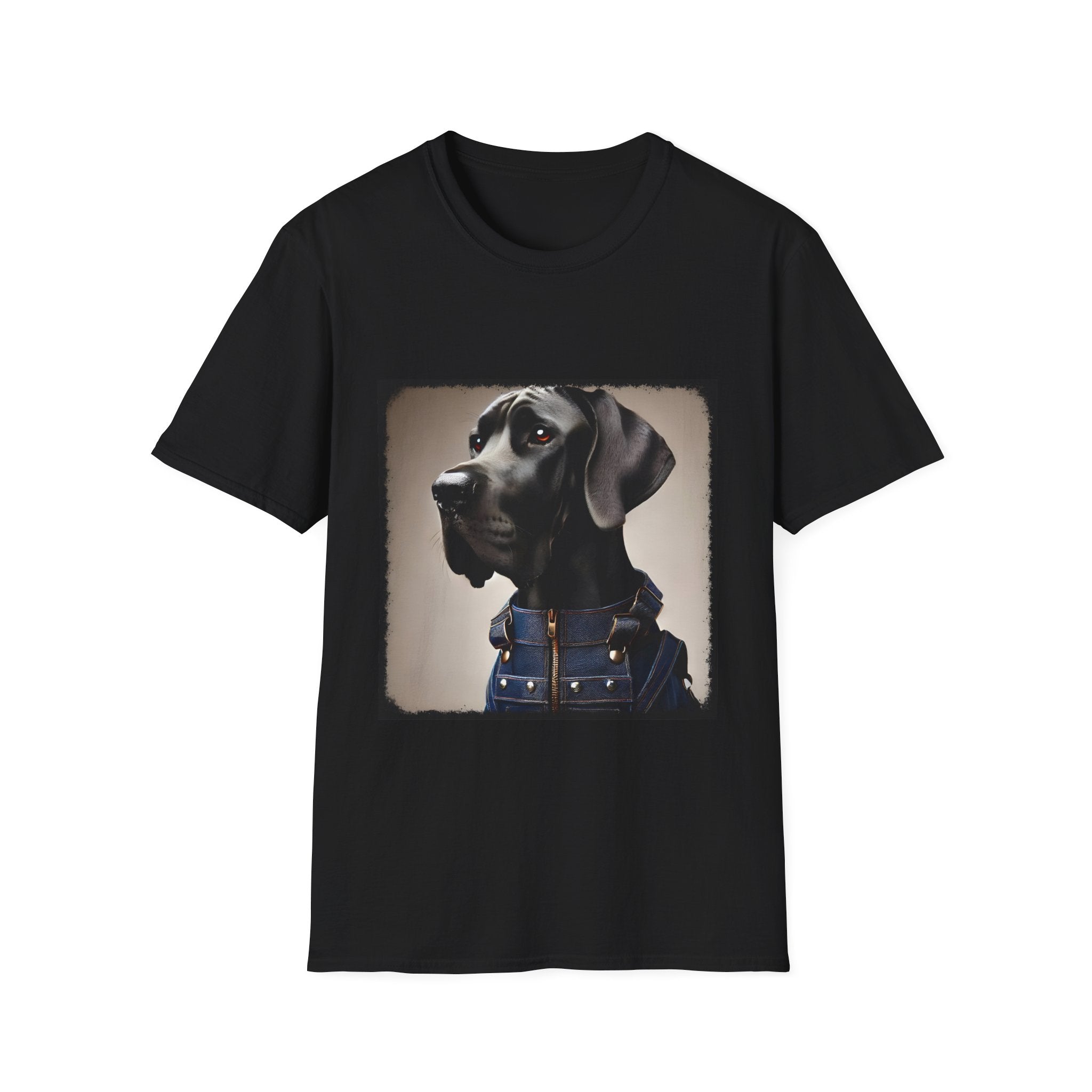 Great Dane Dapper Denim | Unisex Dog T-Shirt