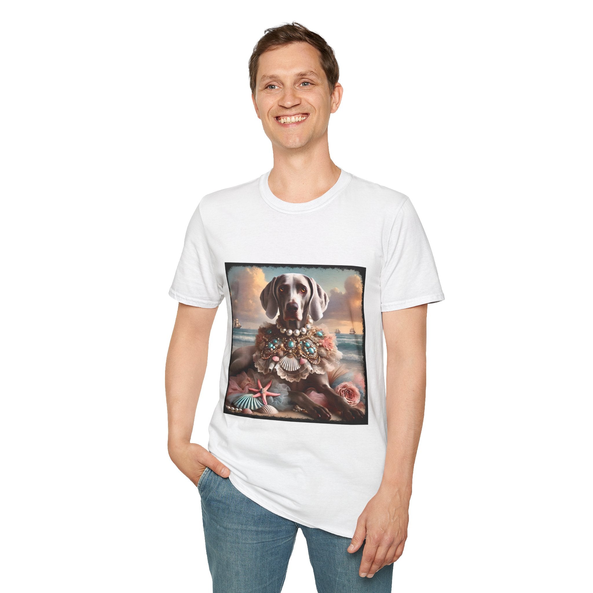 Weimaraner Beach Babe | Unisex Dog T-Shirt