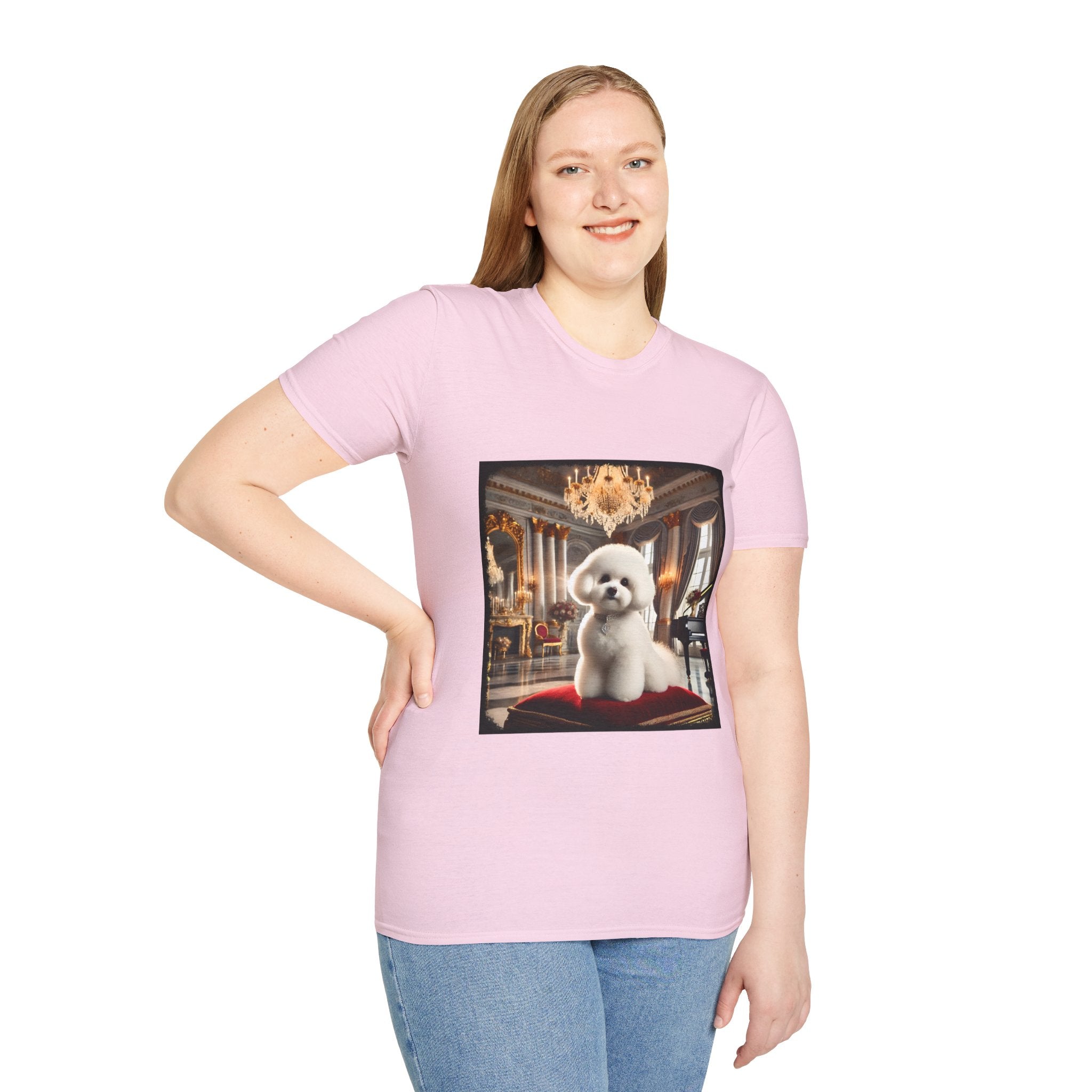 Bichon Frise Billionaire Bark | Unisex Dog T-Shirt