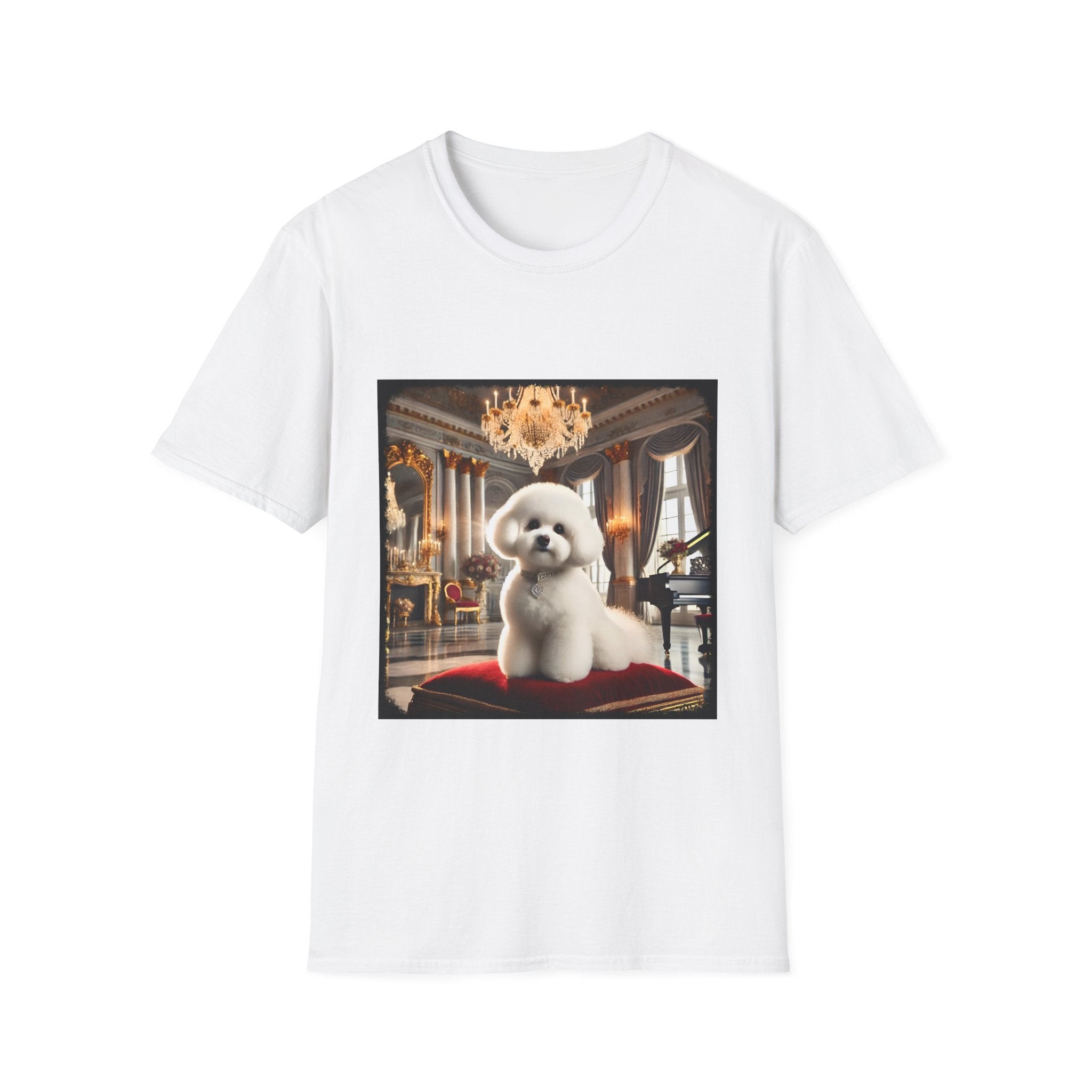 Bichon Frise Billionaire Bark | Unisex Dog T-Shirt