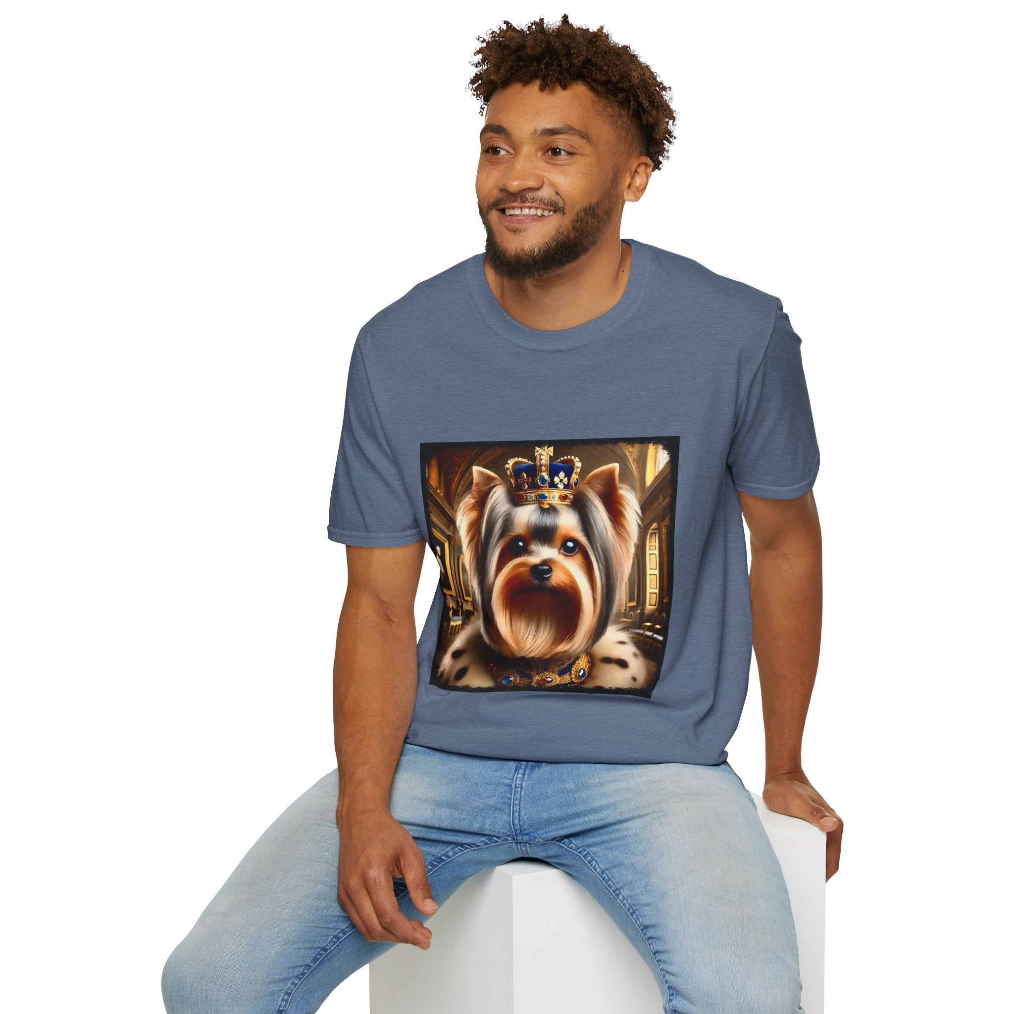 Yorkshire Terrier Royal Drip | Unisex Dog T-Shirt