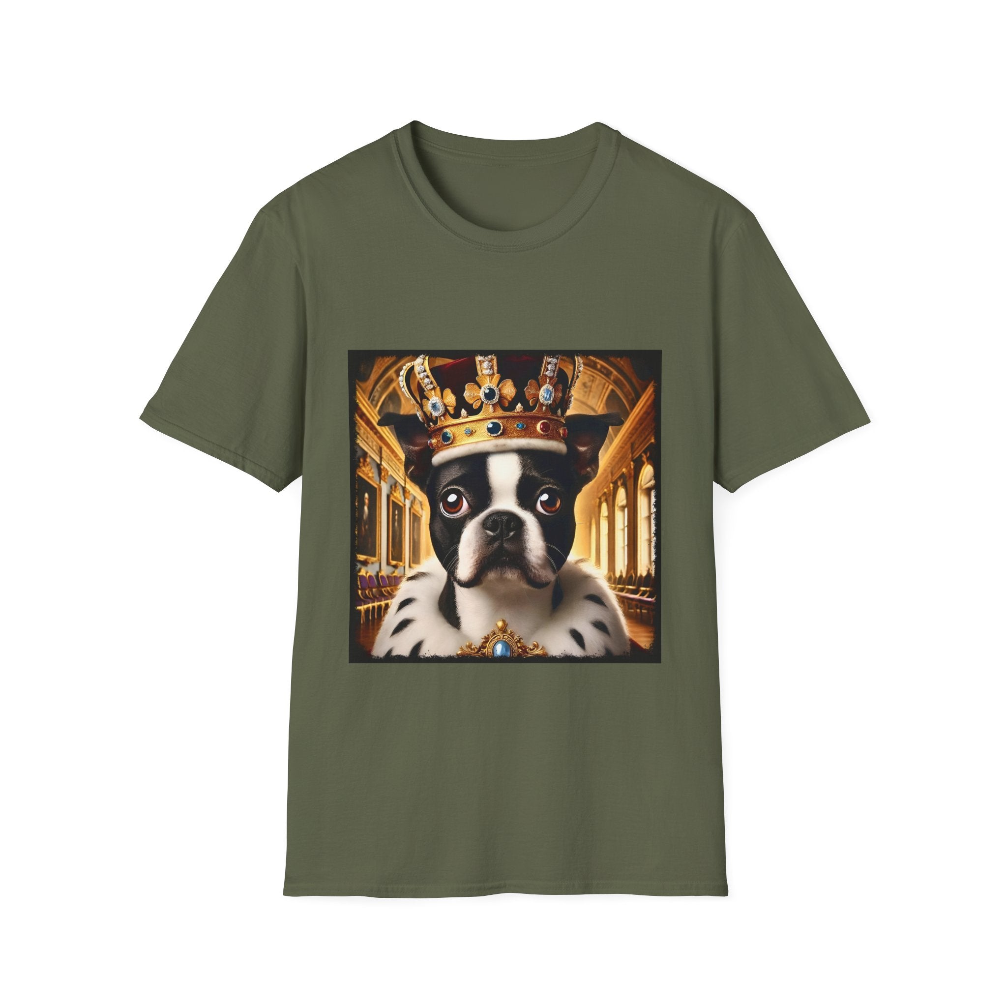Boston Terrier Royal Flex | Unisex Dog T-Shirt