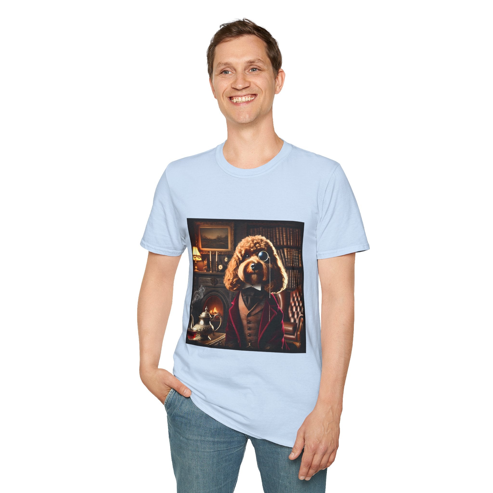 Cavapoo Mister Monacle | Unisex Dog T-Shirt